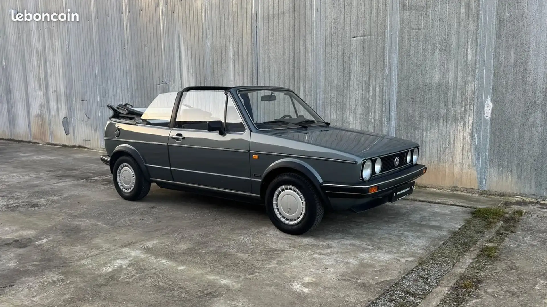 Volkswagen Golf VW 1 Cabriolet 29 000 kms Grijs - 2