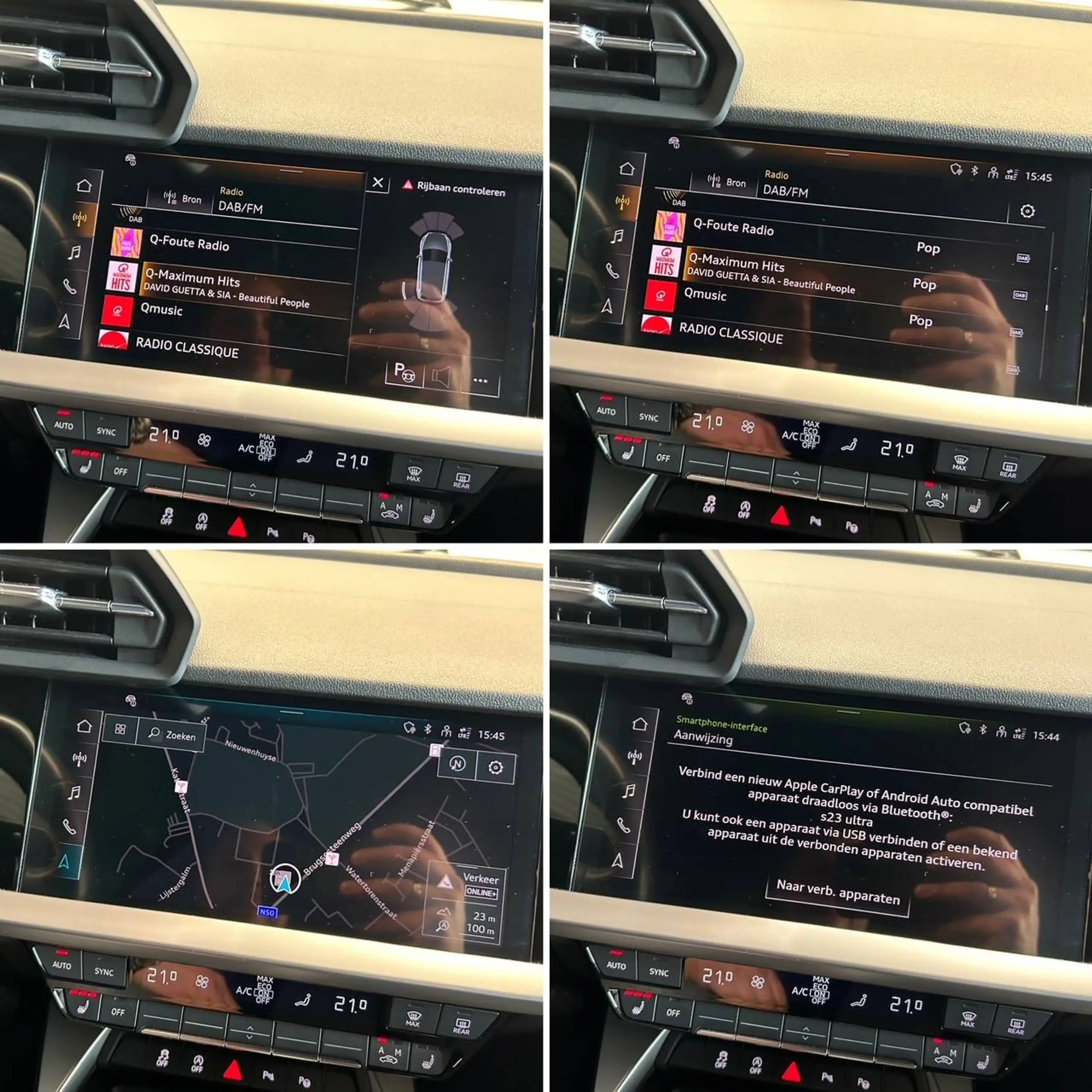 Audi A3 30 TFSI S Tronic SportBack Alu16"/Led/Leder/VerwZet/Pdc/Gps/Cruise/Carplay *1j garantie* — photo 12
