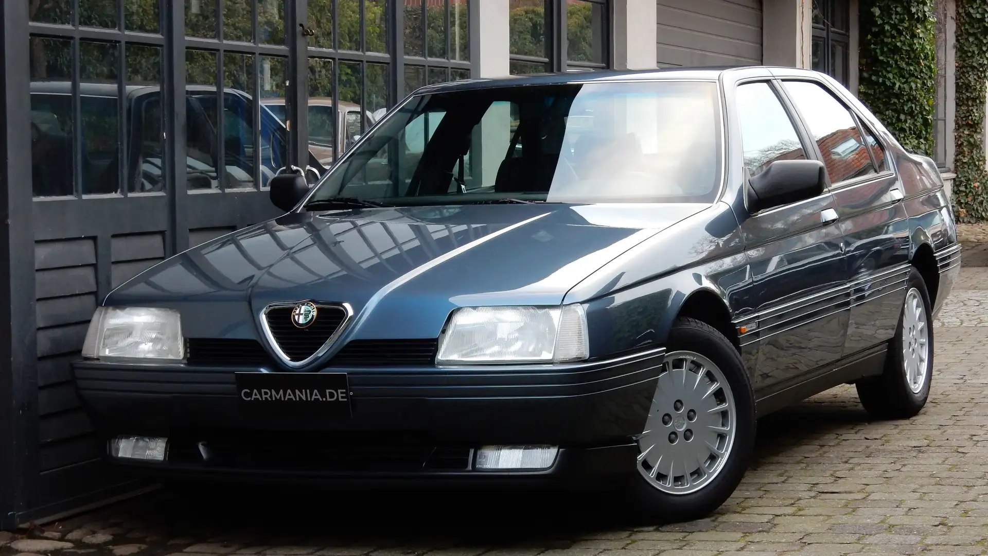 Alfa Romeo 164 2,0 Turbo original 21210 KM *Sammlerfahrzeug* Bleu - 1