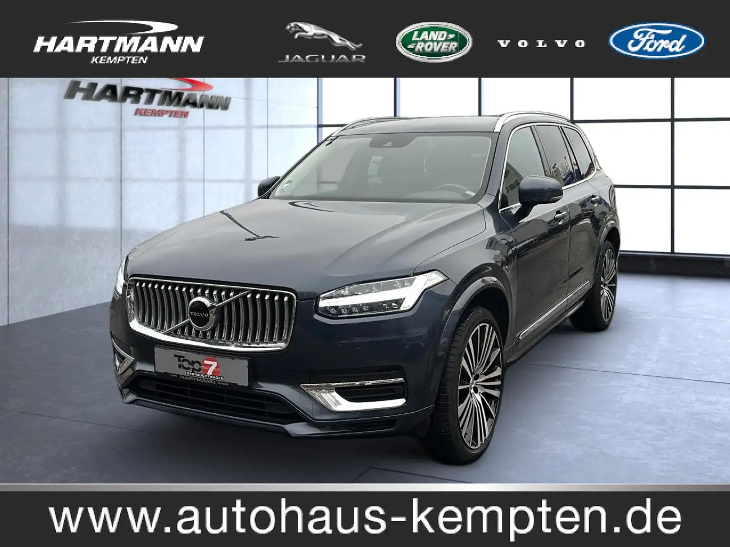 Volvo XC90 XC 90 Inscription Expression Recharge Plug-In Hybr Blau - 1