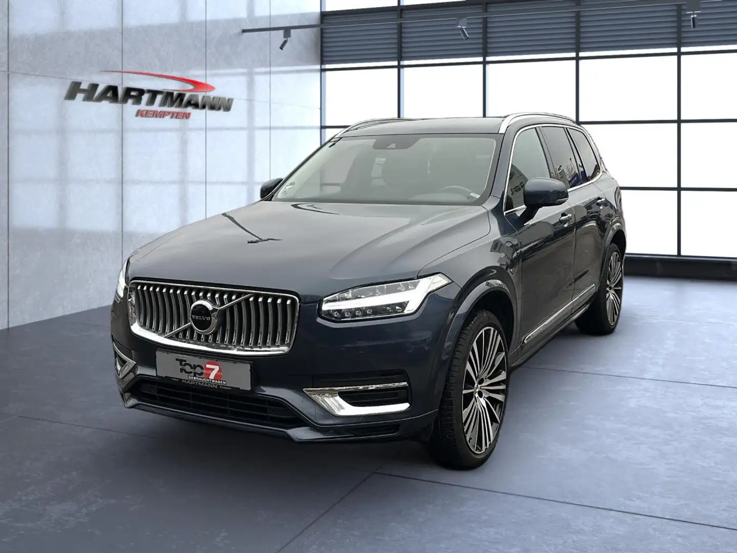 Volvo XC90 XC 90 Inscription Expression Recharge Plug-In Hybr Blau - 2