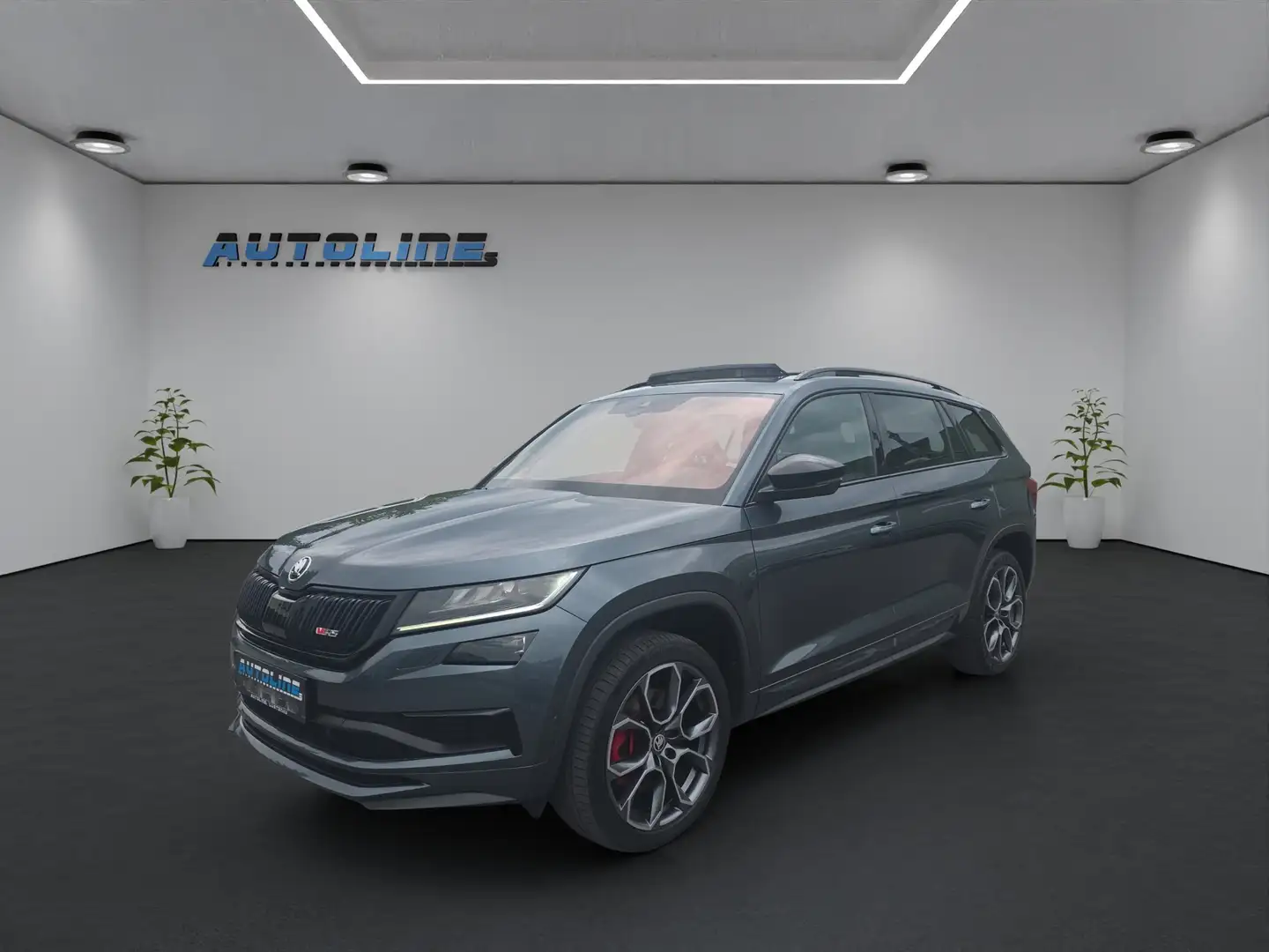 Skoda Kodiaq RS 4x4 SCR *MEMORY* *LED* *PANO* *KEYLESS* *360* Grijs - 1