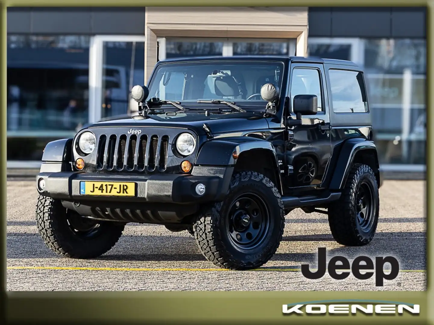 Jeep Wrangler 3.8 Sahara V6 4x4 Automaat Nieuwe Velgen & Kumho b Noir - 1