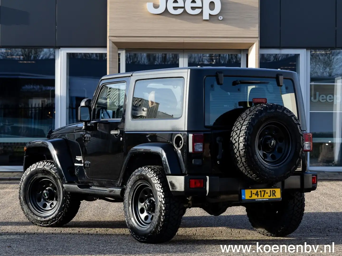 Jeep Wrangler 3.8 Sahara V6 4x4 Automaat Nieuwe Velgen & Kumho b Noir - 2