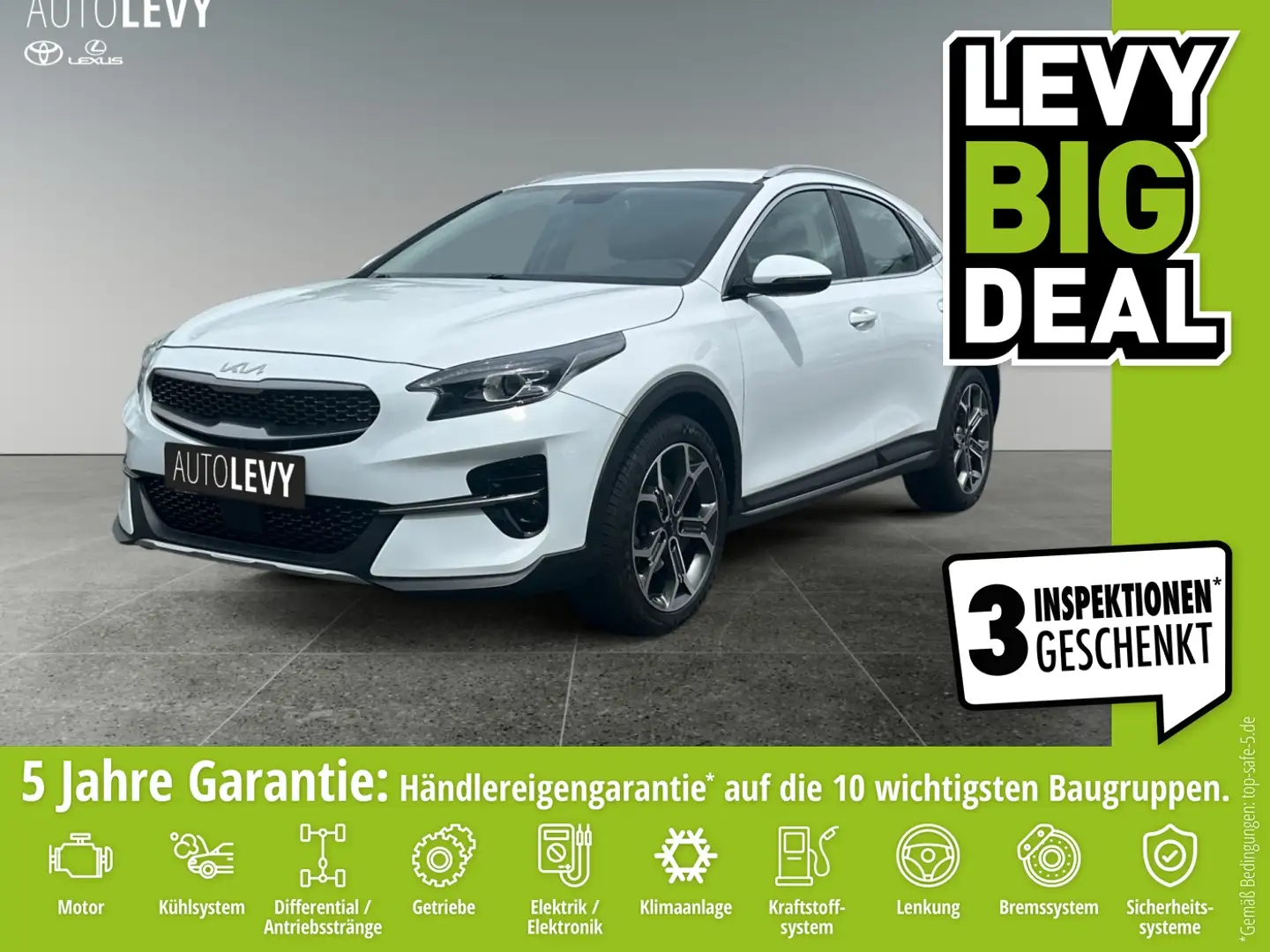 Kia XCeed 1.5 Spirit *NAVI*JBL*AHK*SHZ*LM*LHZ* Bílá - 1