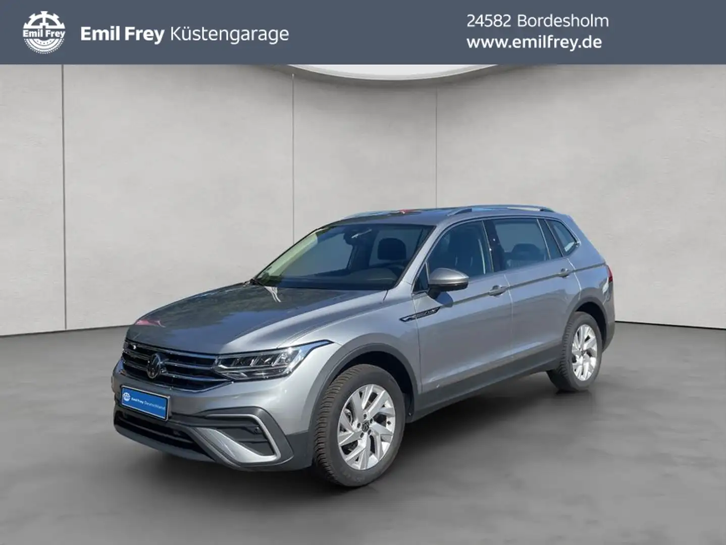 Volkswagen Tiguan Allspace 1.5 TSI OPF DSG Life ACC AHK LED Zilver - 1