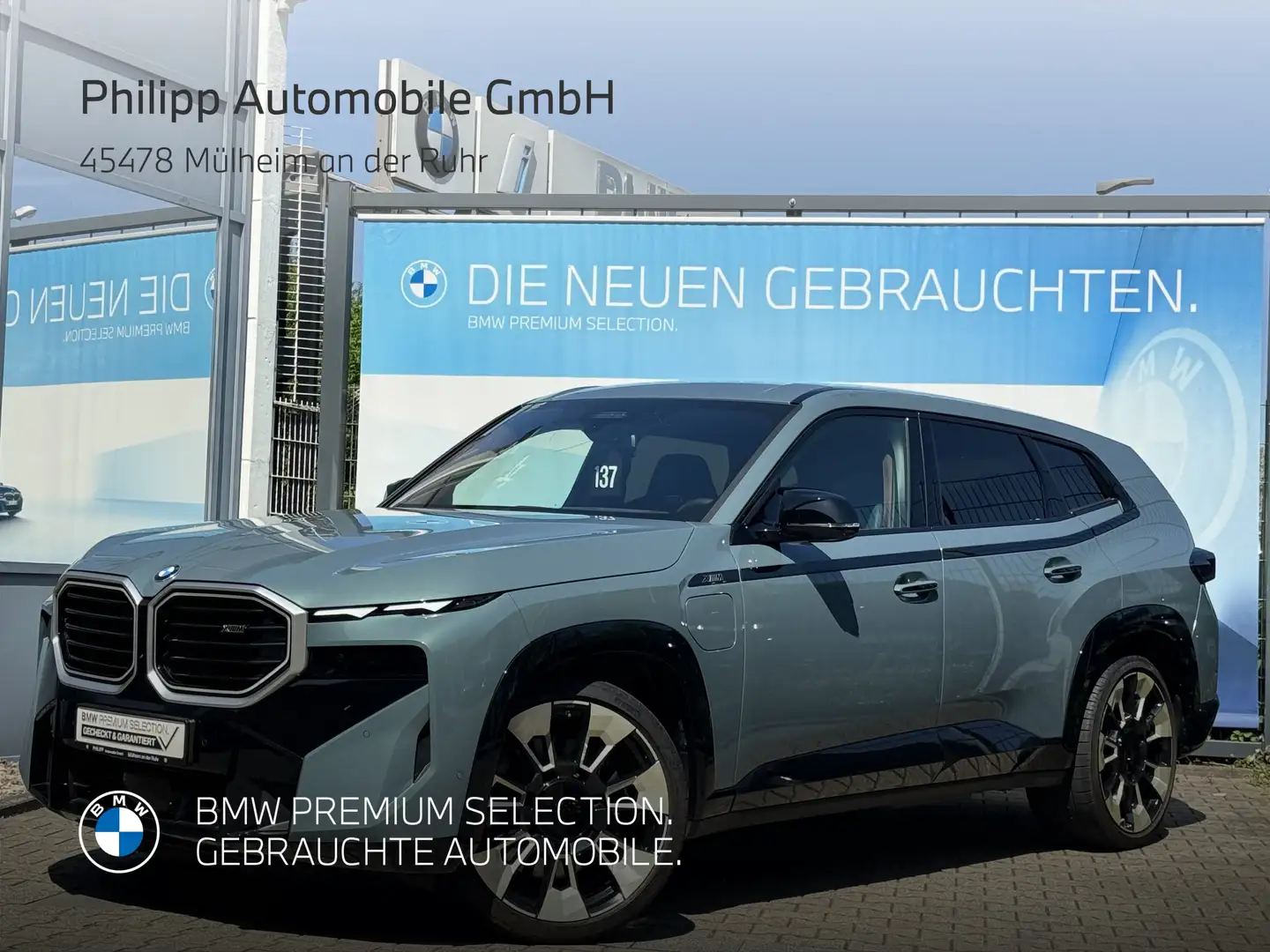 BMW XM 50e Massage Autobahnas. AHK PA+ Sitzklima h&k Grün - 2