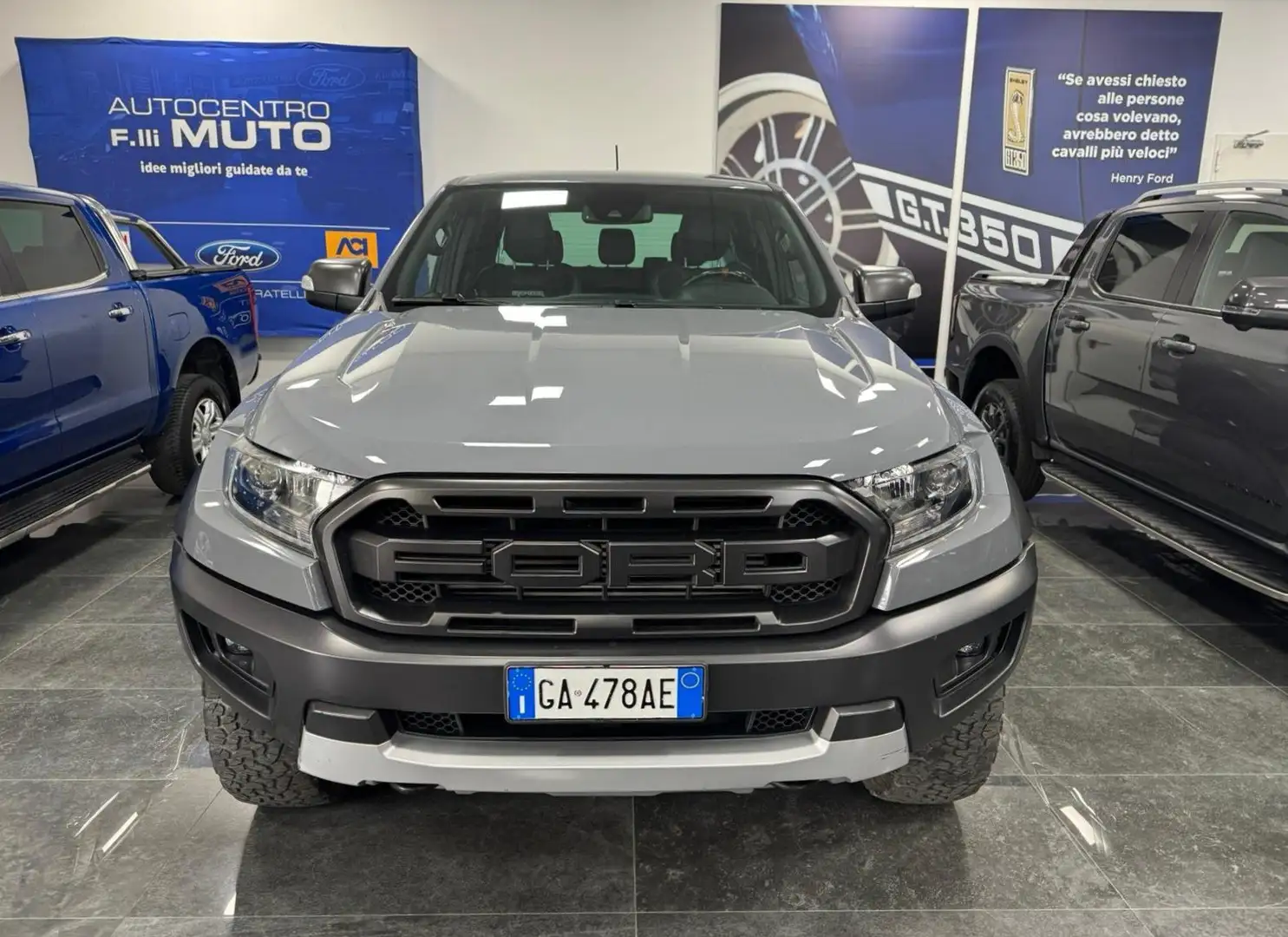 Ford Ranger Raptor 2.0 tdci double cab 213cv auto Grijs - 2