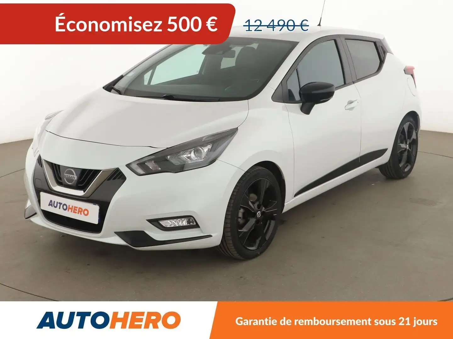 Nissan Micra 1.0 IG-T N-Sport Blanc - 1