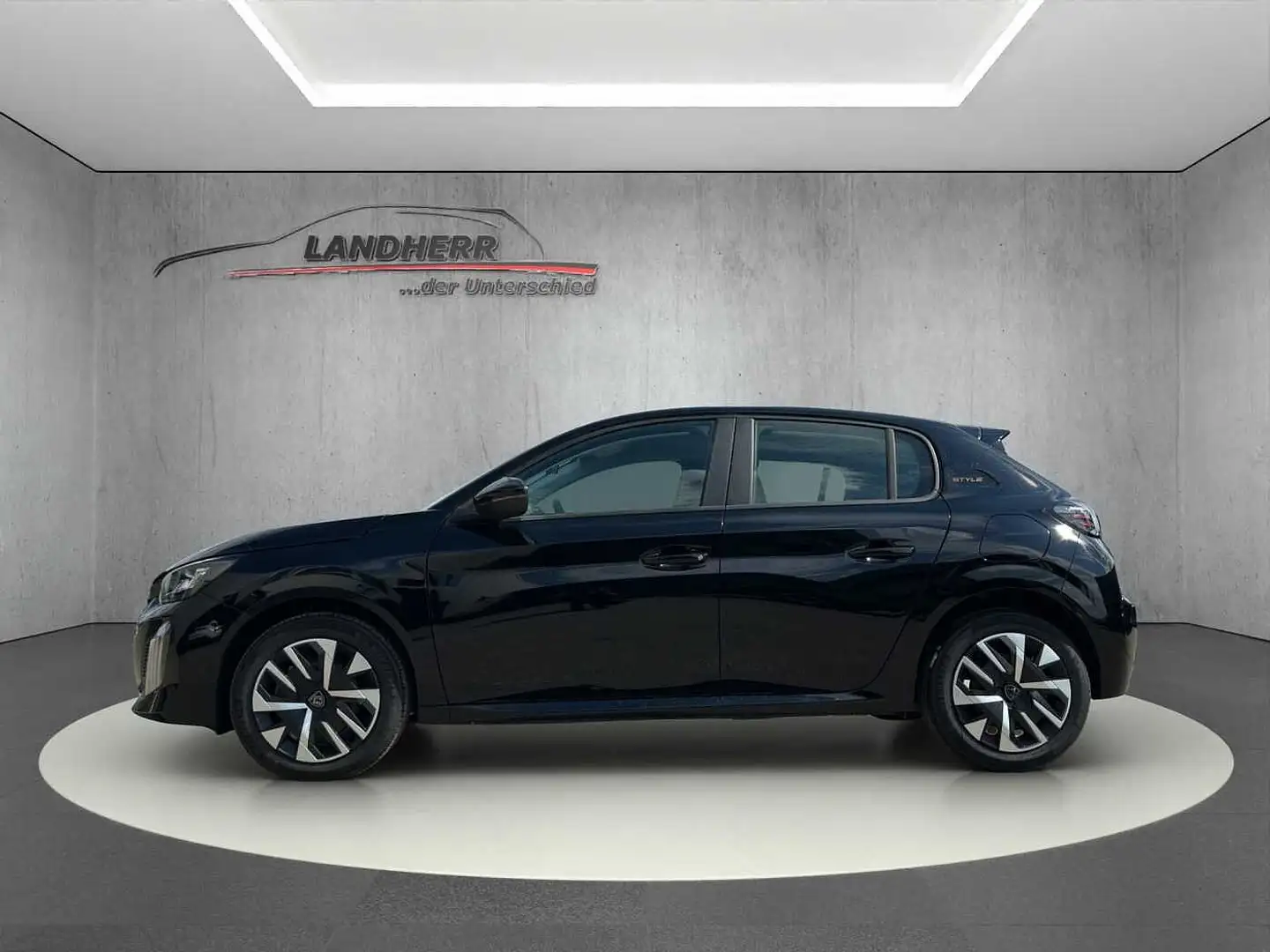 Peugeot 208 Style // LED/PDC/Spurhalteassistent Schwarz - 2