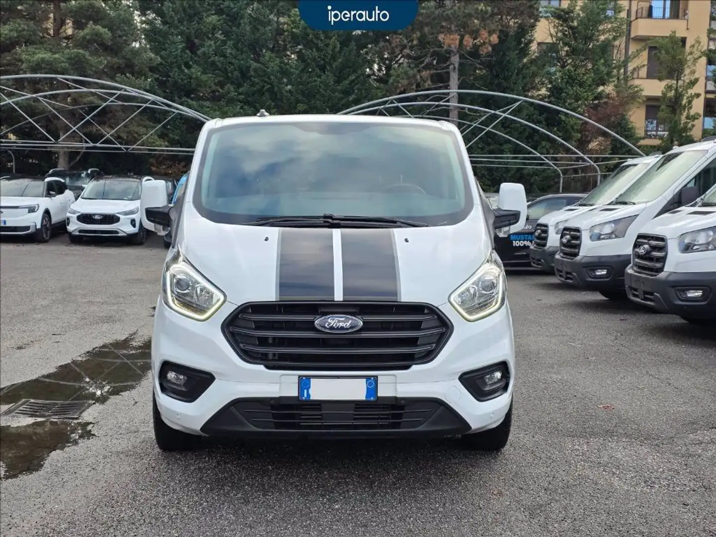 Ford Transit Custom 320 COMBI 8 P.TI 2.0 tdci 150cv L2H1 *IVA ESCLUSA* Blanc - 2