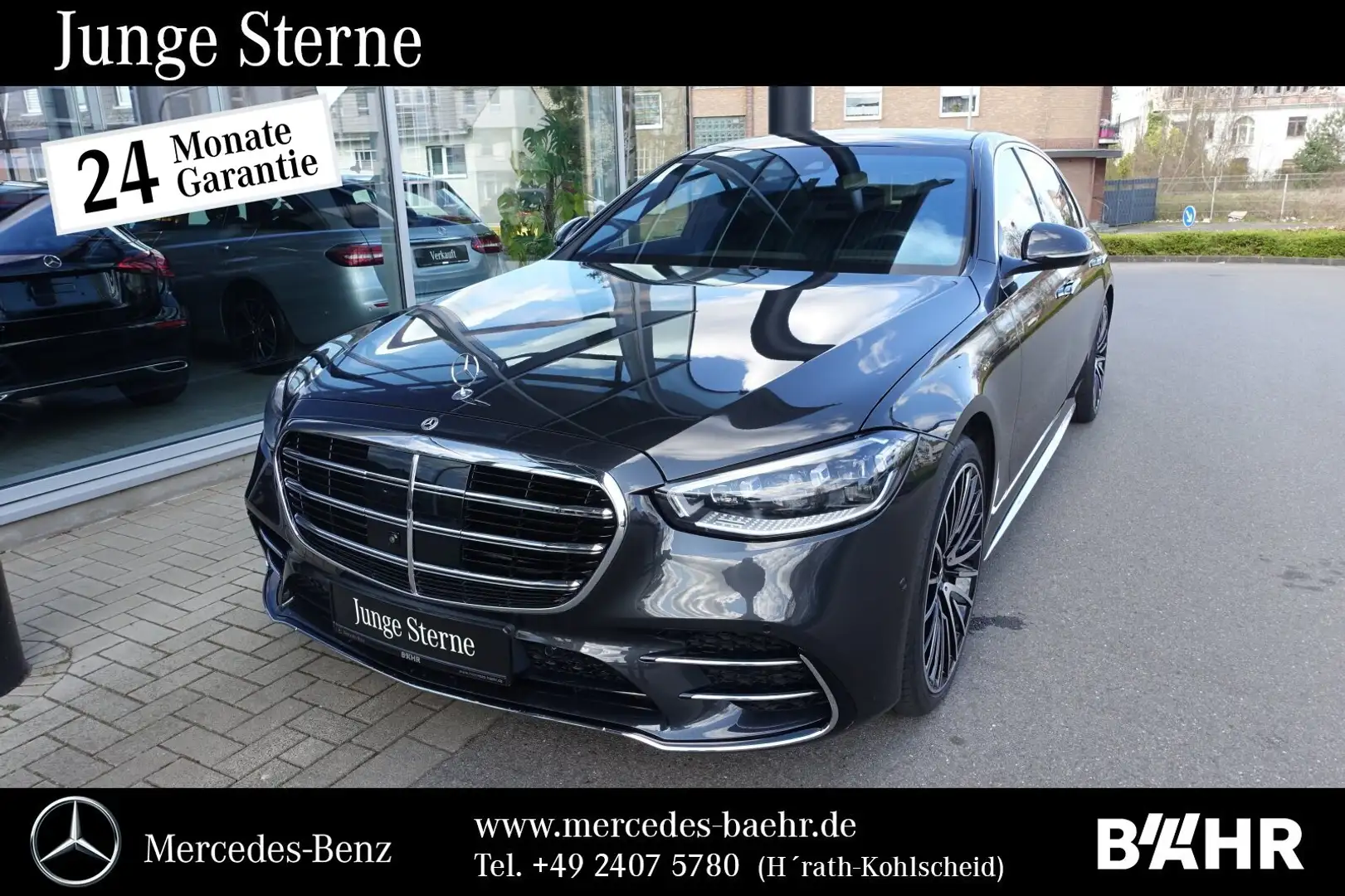 Mercedes-Benz S 400 S 400 d 4M lang AMG/Burmester3D/Pano/Distronic Gri - 1
