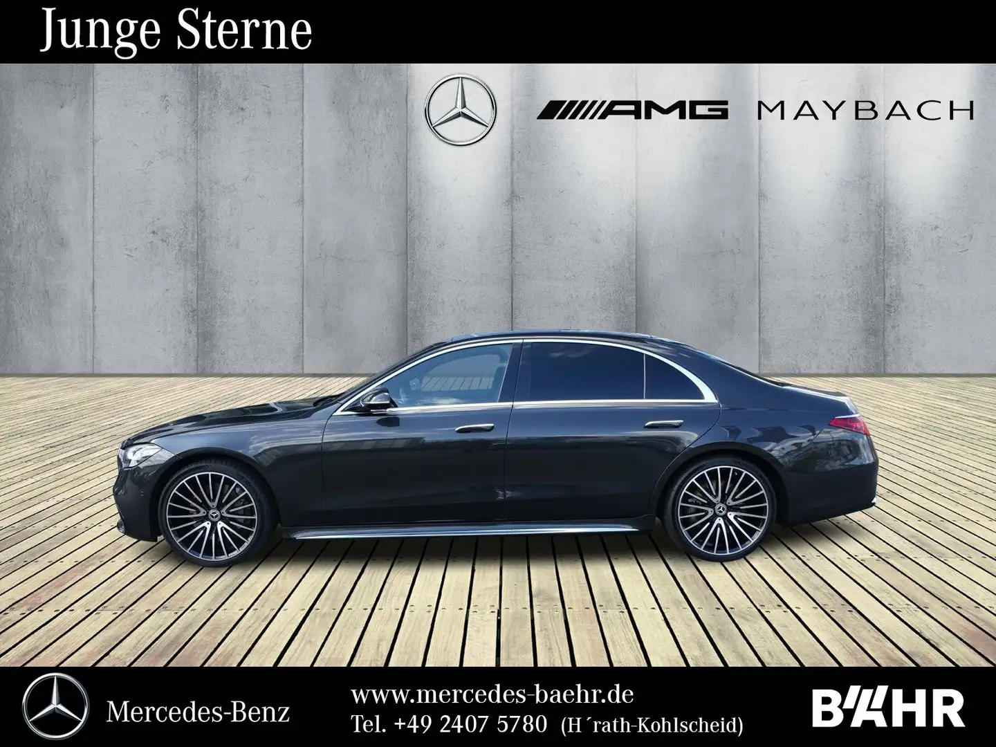 Mercedes-Benz S 400 S 400 d 4M lang AMG/Burmester3D/Pano/Distronic Gris - 2