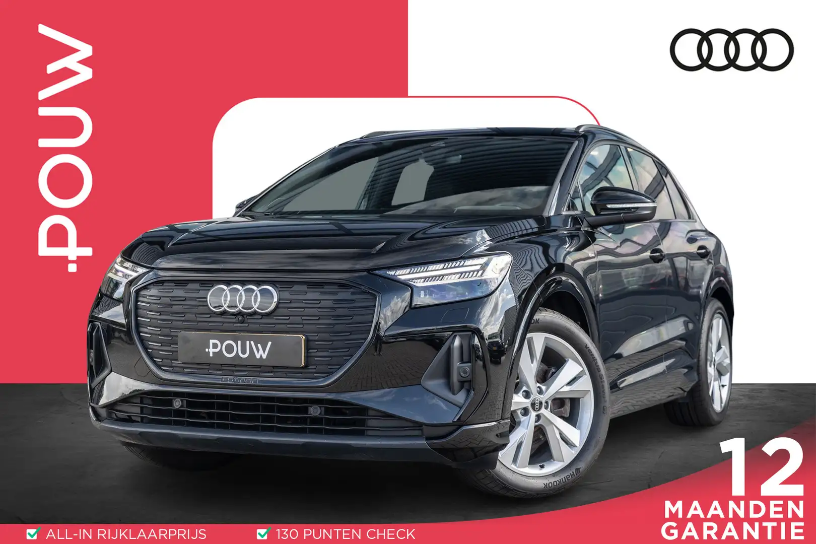 Audi Q4 e-tron 40 Launch edition S Competition 77 kWh | Trekhaak Zwart - 1