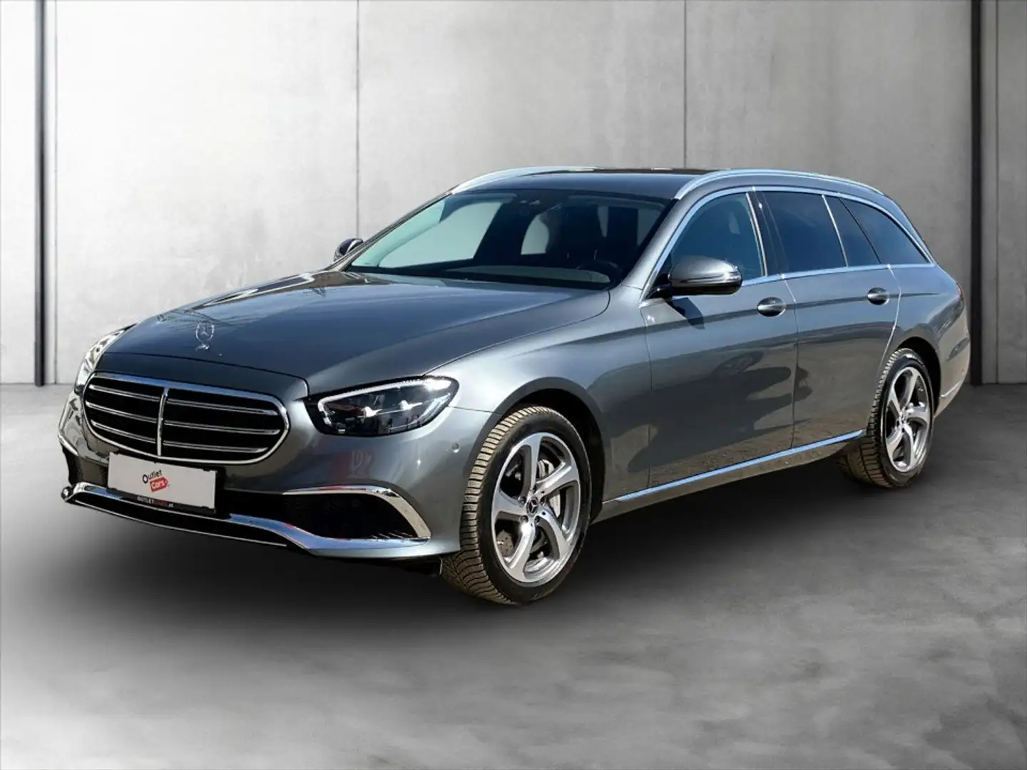 Mercedes-Benz E 300 de 4Matic Exclusive LED+Luft+NAVI+RFK+PDC Grau - 2