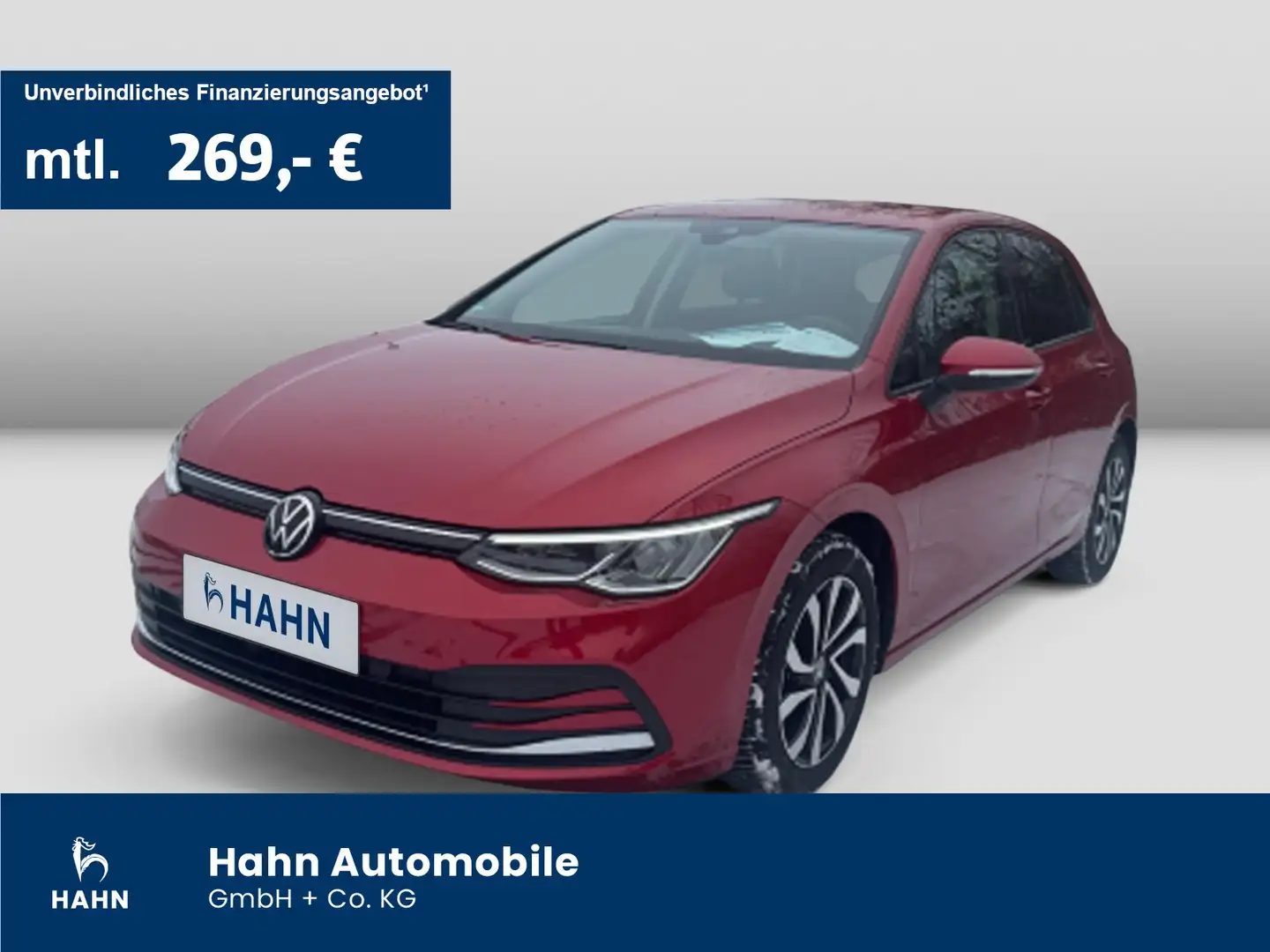 Volkswagen Golf VIII 2.0TDI Active CAM HarmanKardon AppCon Rot - 1