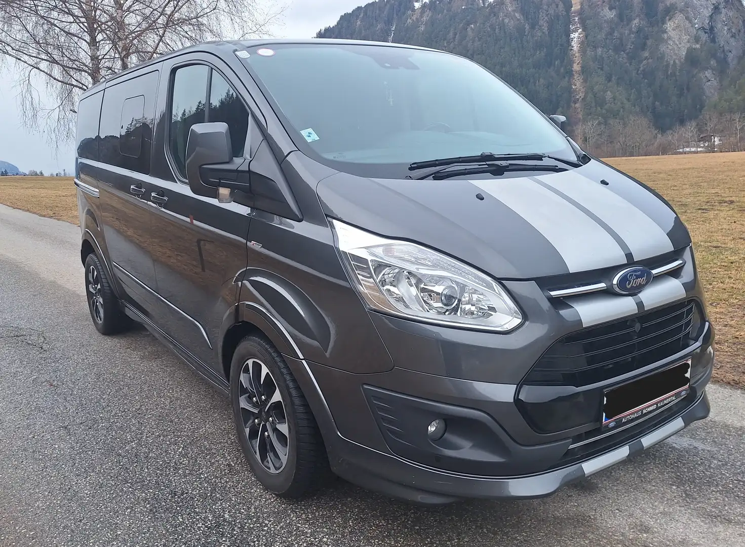 Ford Tourneo Custom Tourneo Custom L1H1 Sport 2,0 TDCi Aut. Sport Grau - 2