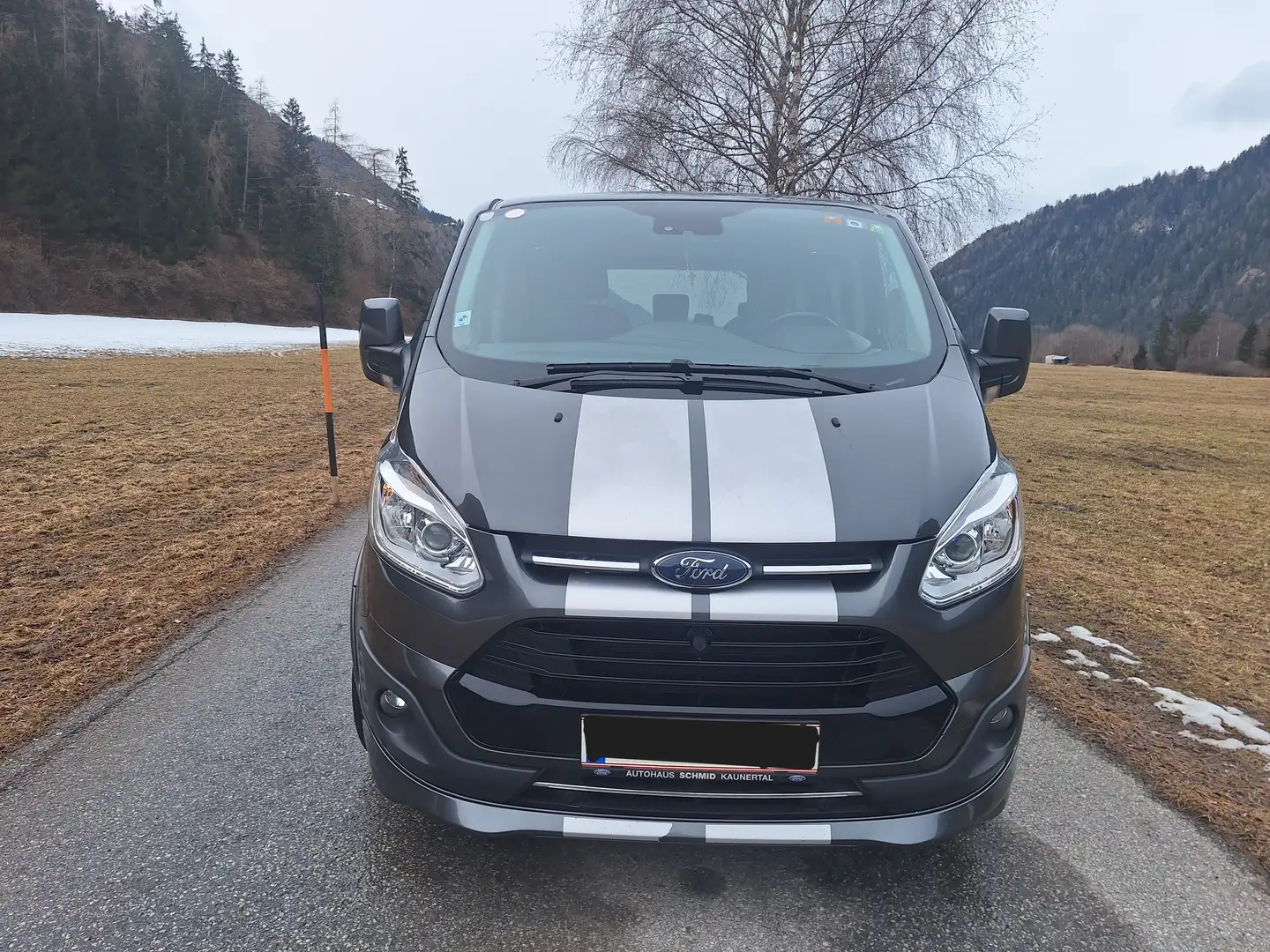 Ford Tourneo Custom Tourneo Custom L1H1 Sport 2,0 TDCi Aut. Sport Grau - 1