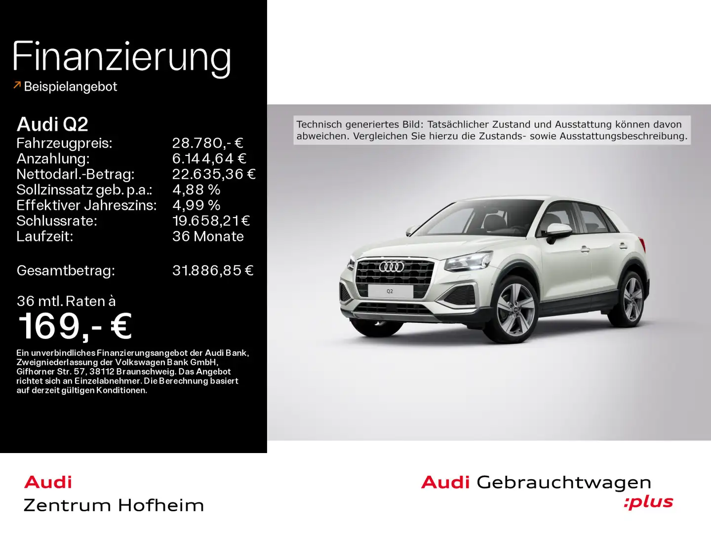 Audi Q2 35 TFSI Advanced S tro*LED*Virtual*Navi+*Spor Silber - 1