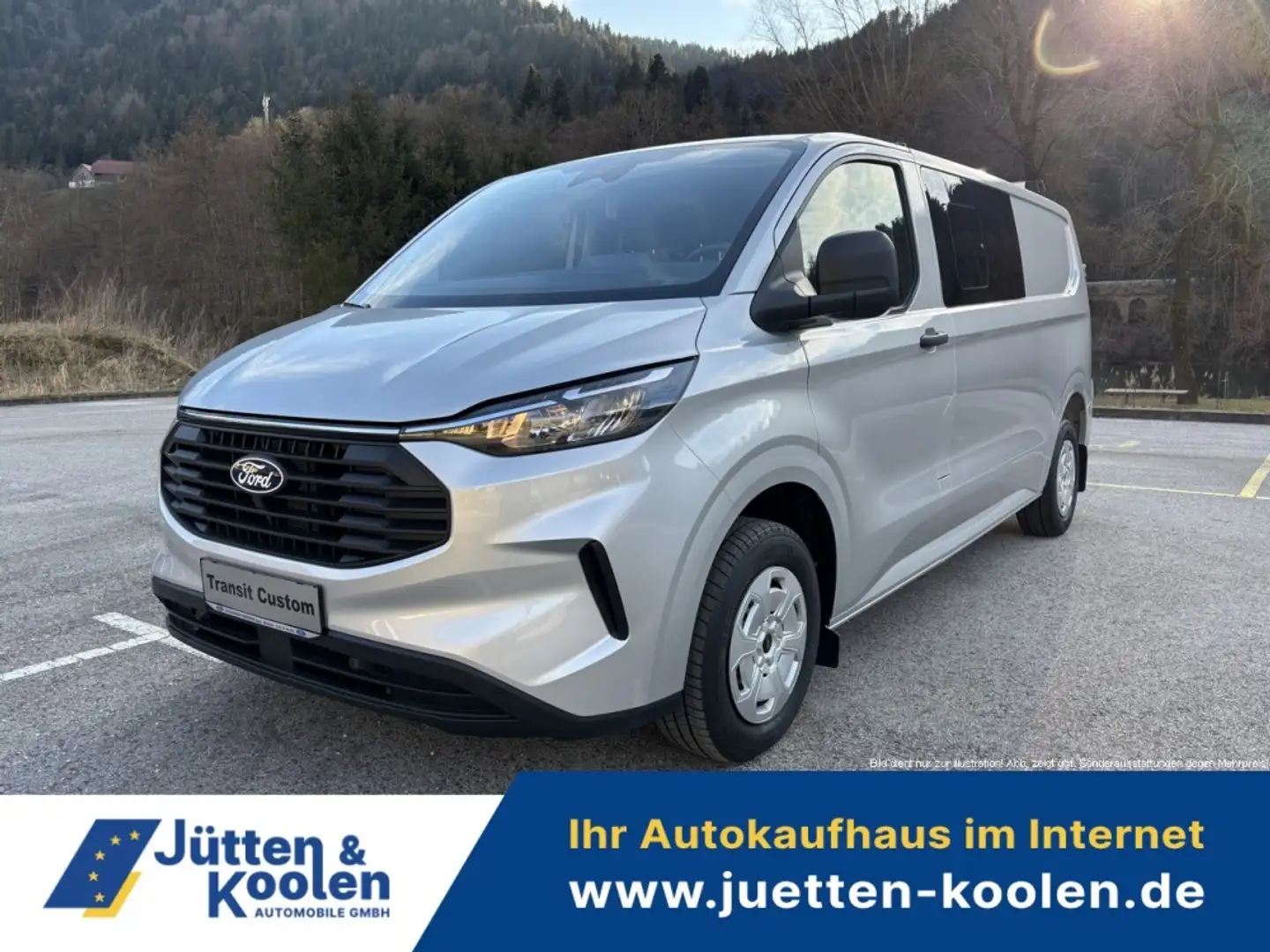 Ford Transit Custom Doppelkabine Trend L2 2.5 PHEV 320 CVT Blanc - 1