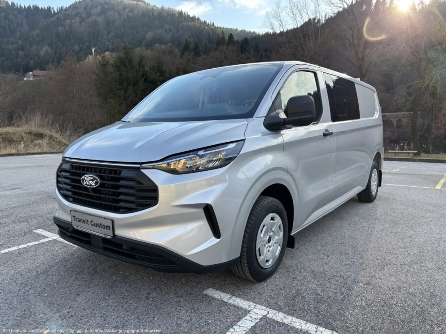 Ford Transit Custom Doppelkabine Trend L2 2.5 PHEV 320 CVT Blanc - 2