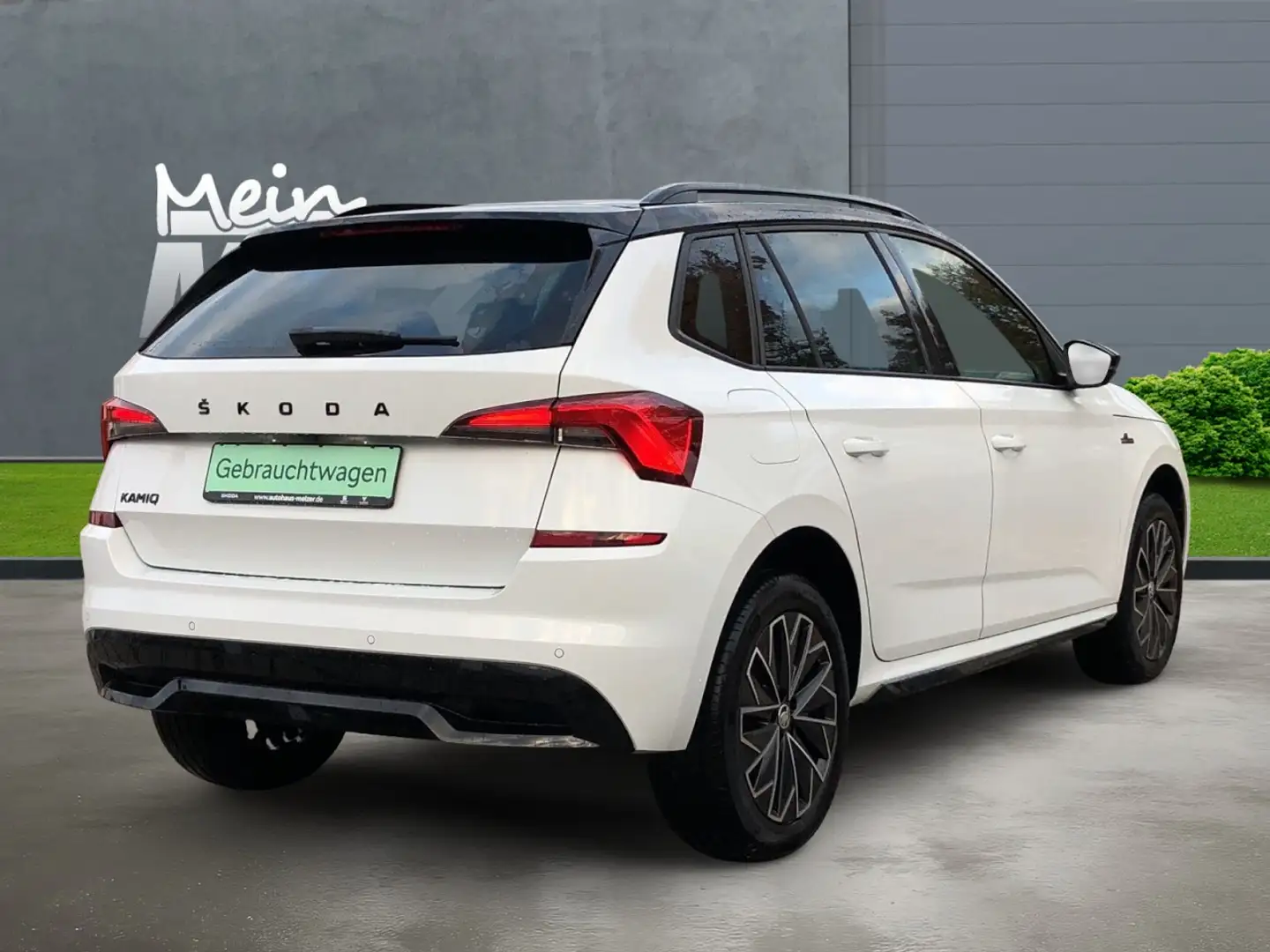 Skoda Kamiq MONTE CARLO 1.0TSI DSG AHK+PANO+ACC+PDC+VC Klima Weiß - 2