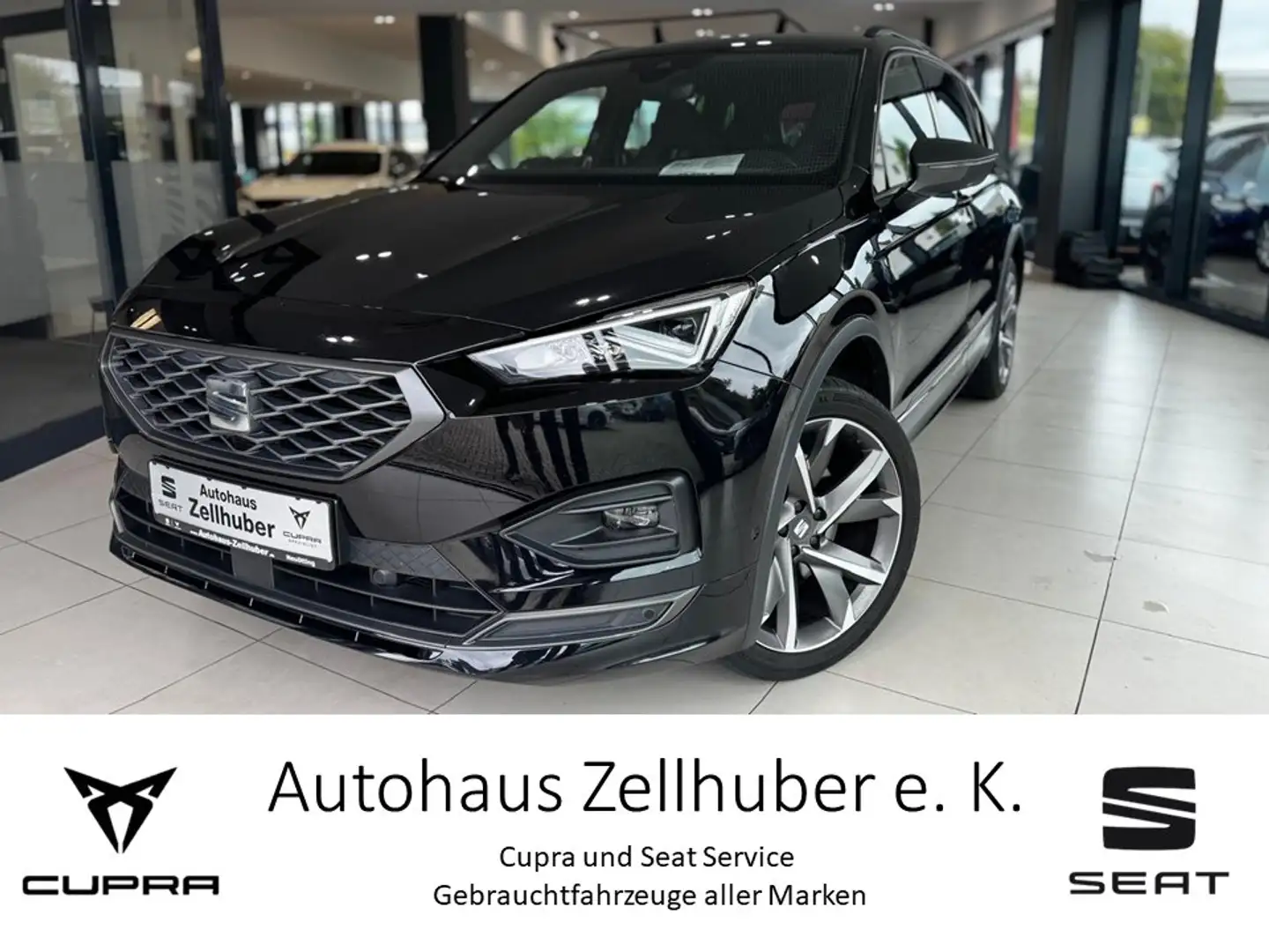 SEAT Tarraco 2.0 TDI 4Drive DSG FR *Standhzg*Navi* Schwarz - 1