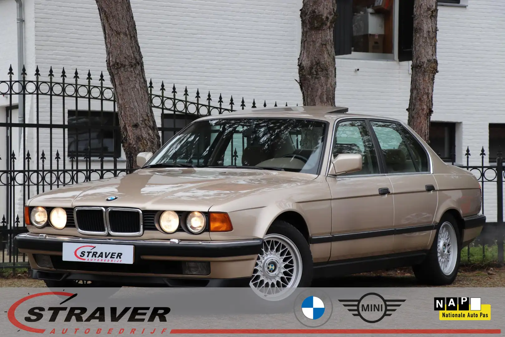 BMW 730 7-serie 730i V8 |Schuifdak |HIFI |Automatische air Amarillo - 1