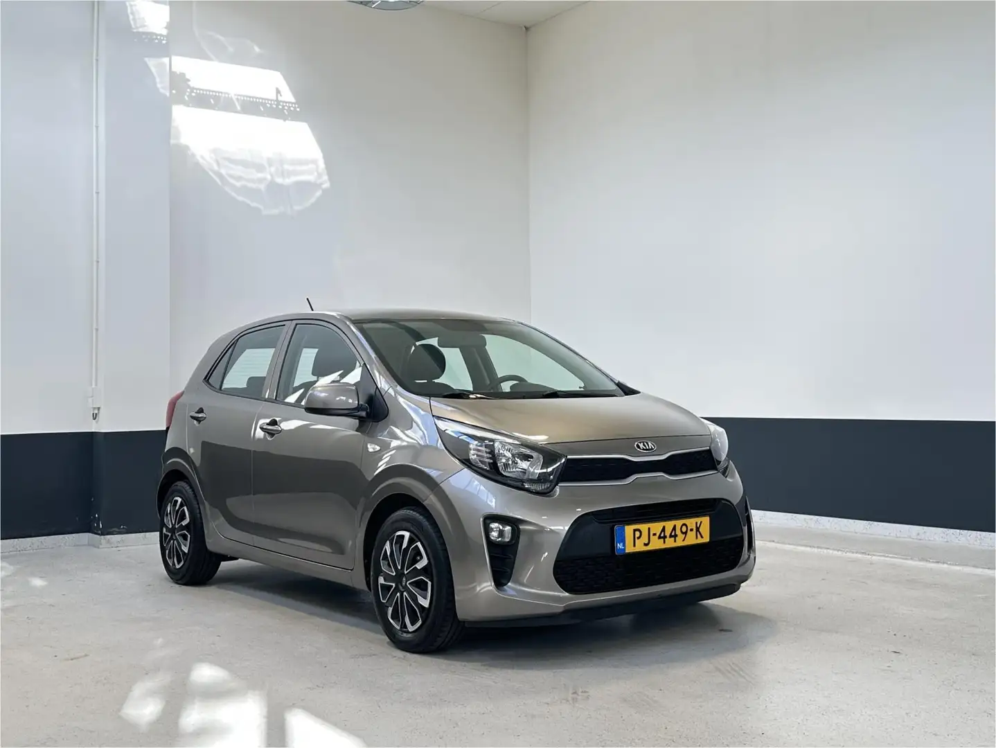 Kia Picanto 1.0 CVVT EconomyPlusLine |Bluetooth | NL | C.V | Gris - 1