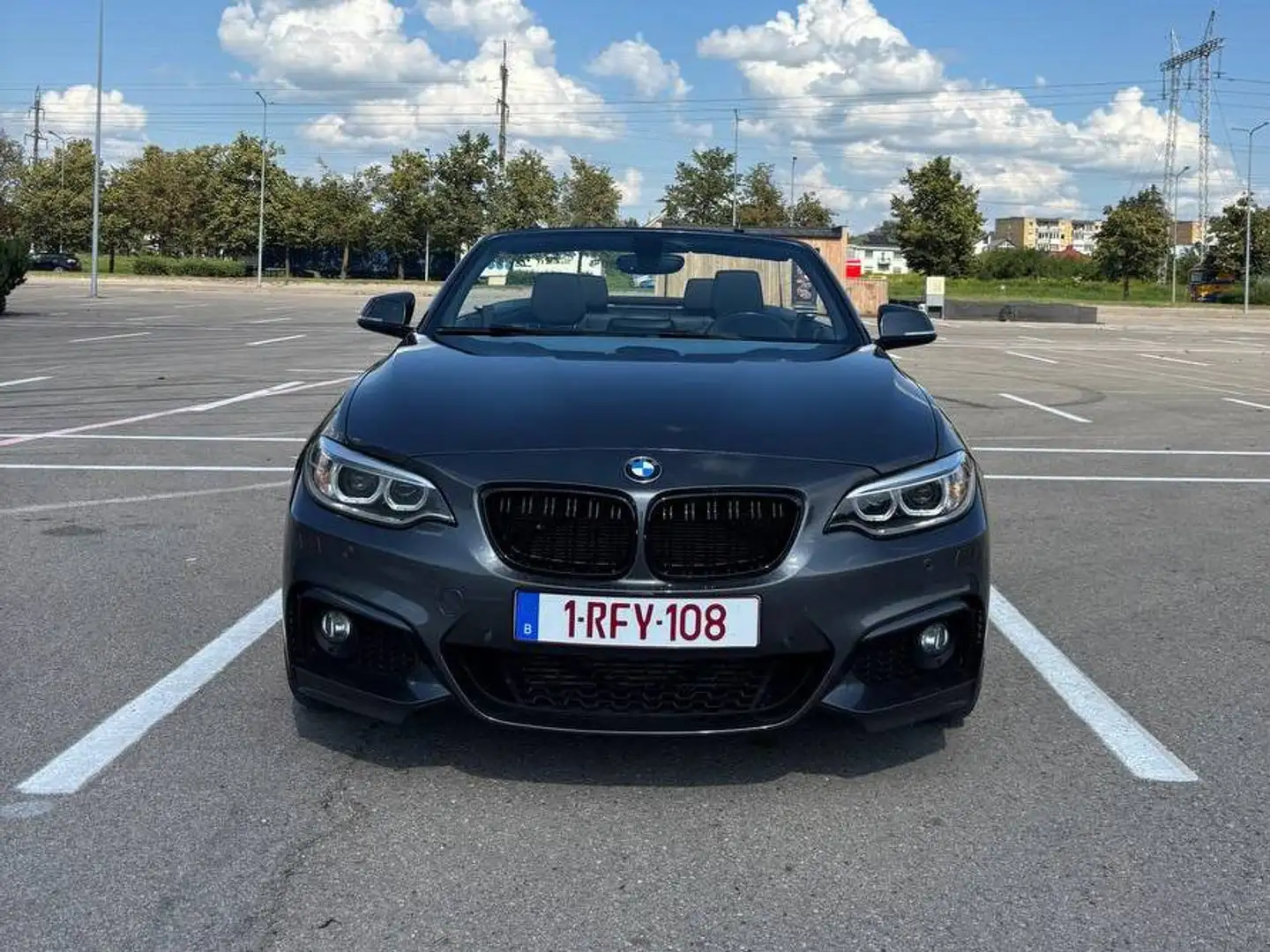 BMW 218 218dA Cabrio Szary - 1