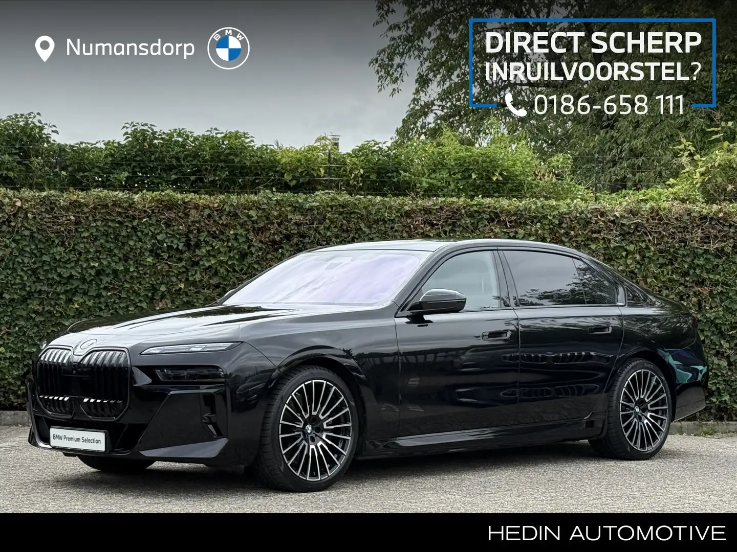 BMW i7 eDrive50 | 21" | M-Sport Pro | TV achter | Exe Lou Zwart - 1