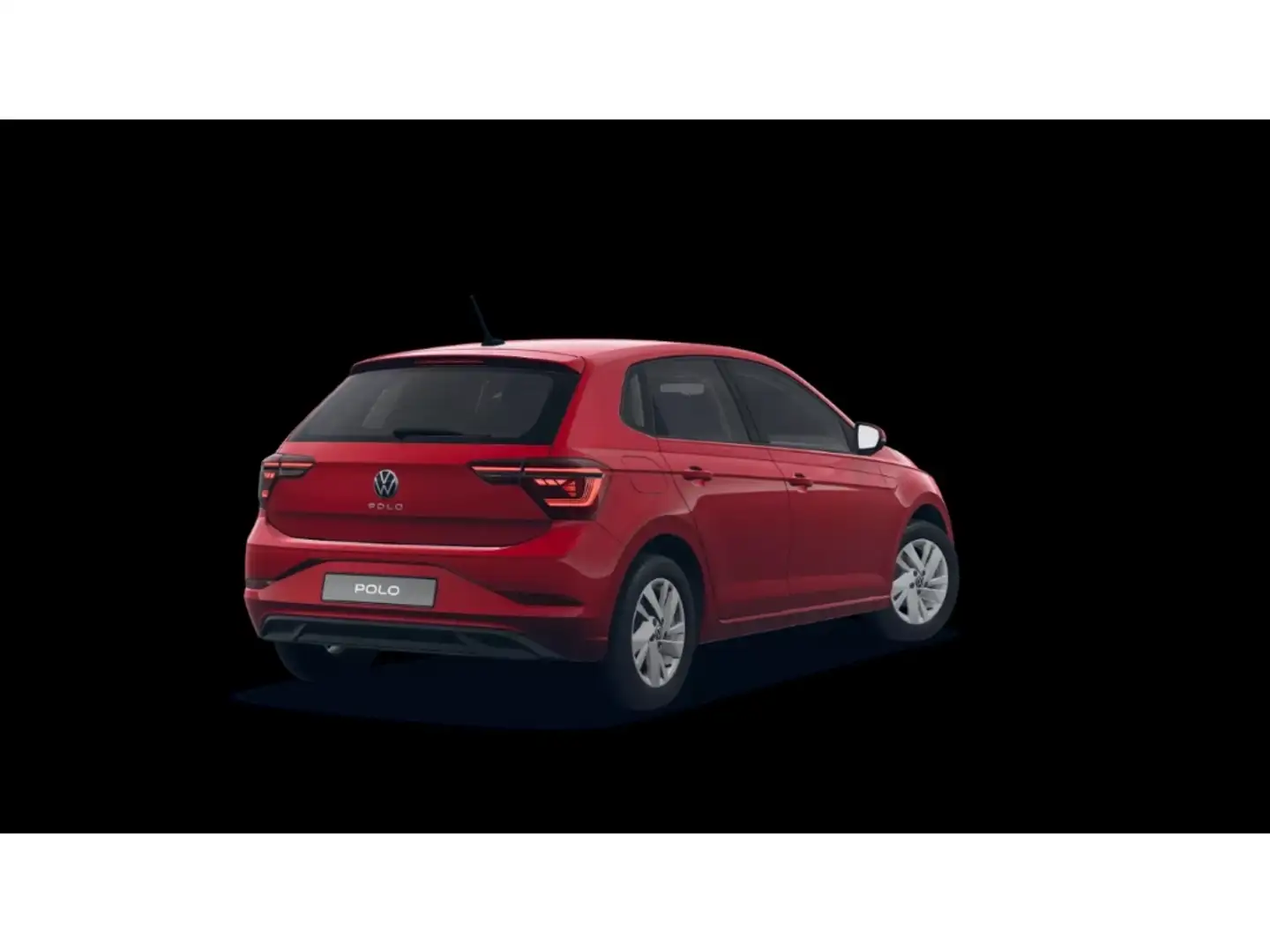 Volkswagen Polo 1.0 TSI DSG STYLE NAVI IQ.LIGHT PDC SITZHZG Rot - 2