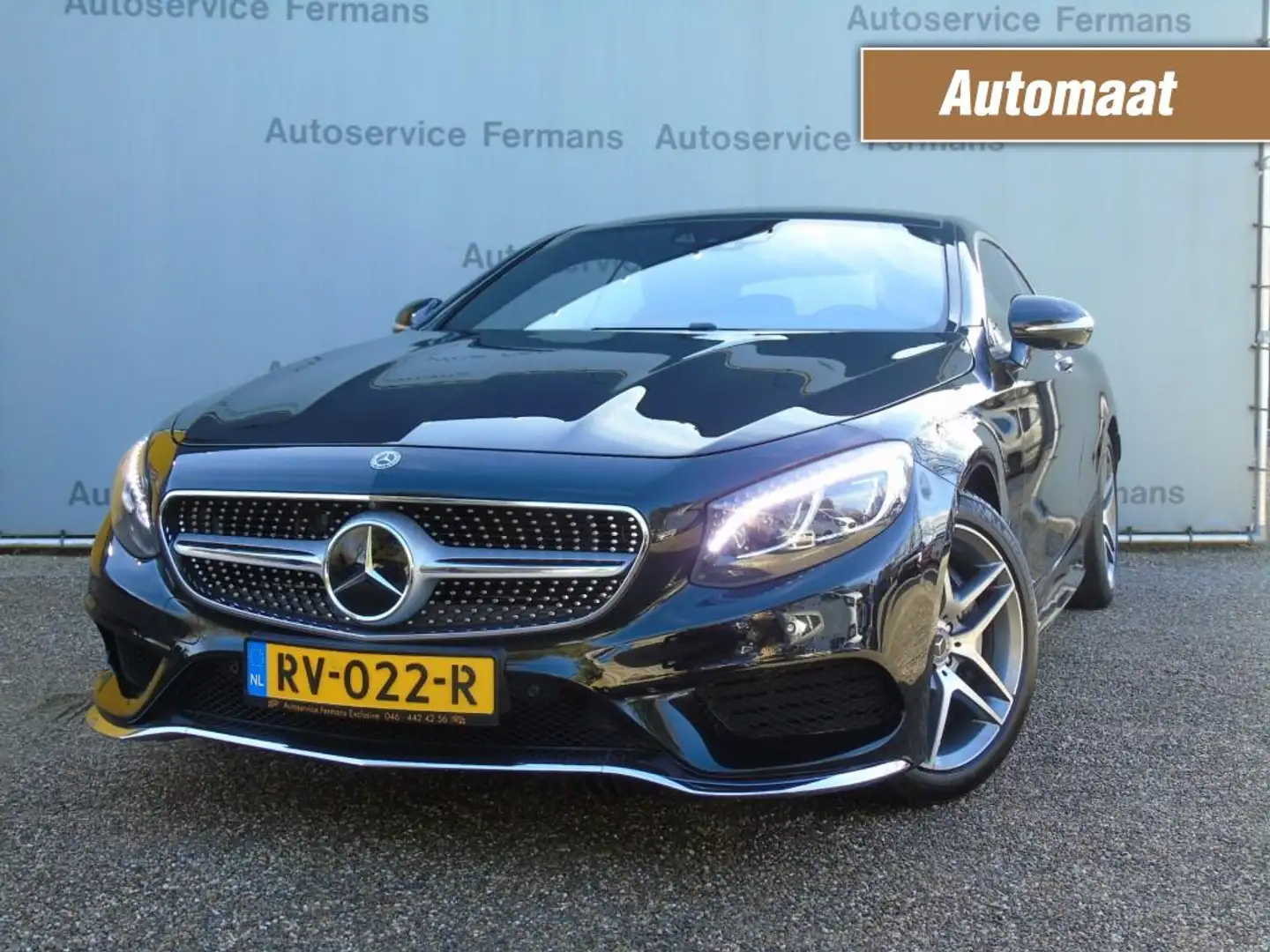 Mercedes-Benz S 400 S400 Coupe Biturbo 4x4 - 2017 - 104DKM -AMG pakket Černá - 1