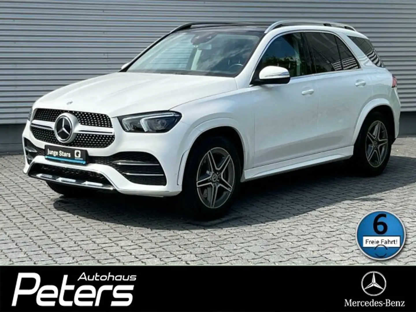 Mercedes-Benz GLE 400 GLE 400 d 4MATIC Airm/Panorama/Distr/360°/AHK LED Wit - 1