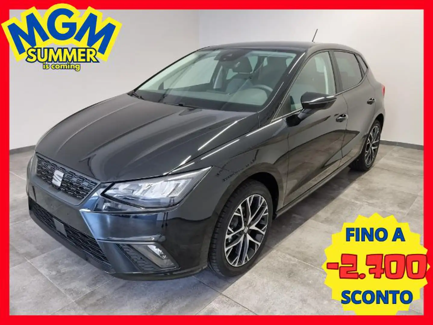 SEAT Ibiza 1.0 EcoTSI 95 CV 5 porte Black Edition Nero - 1
