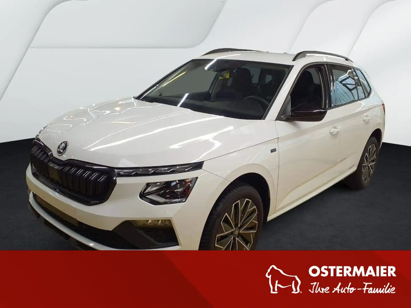 Skoda Kamiq SELECTION 1.0TSI 116PS DSG KAMERA.NAVI+VC.LED.LKRD Weiß - 1