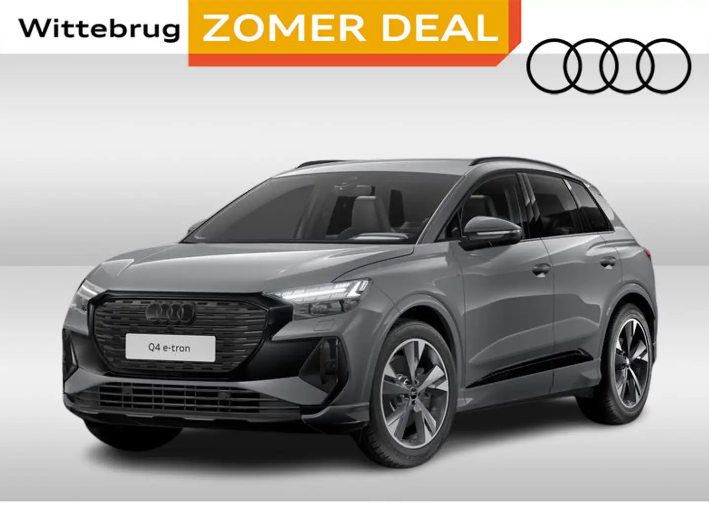 Audi Q4 e-tron 40 S Edition 63 kWh Grijs - 1
