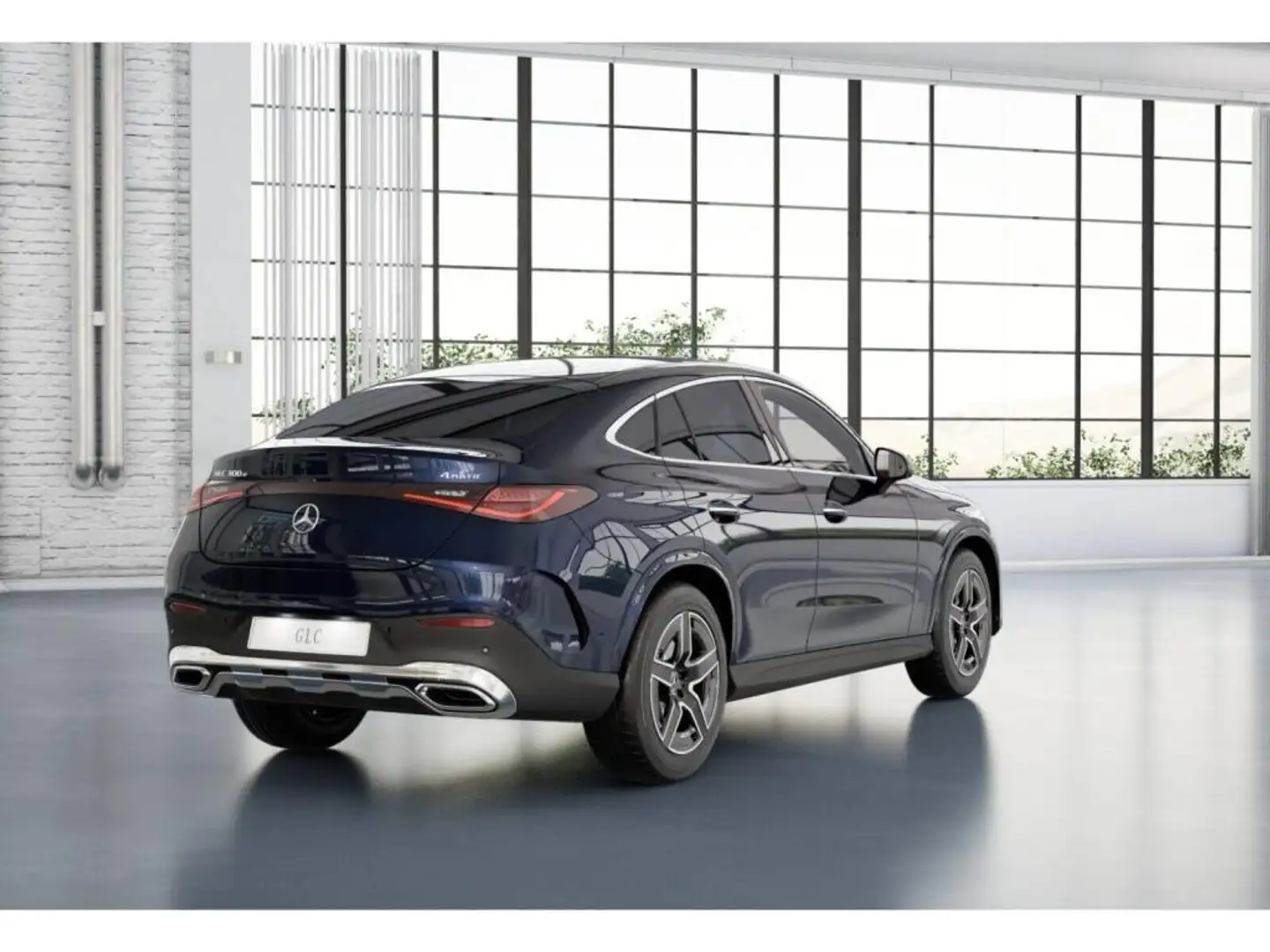 Mercedes-Benz GLC 300 e 4M Coupé AMG-Sport/Pano/Burm/Sitzklima Blau - 2