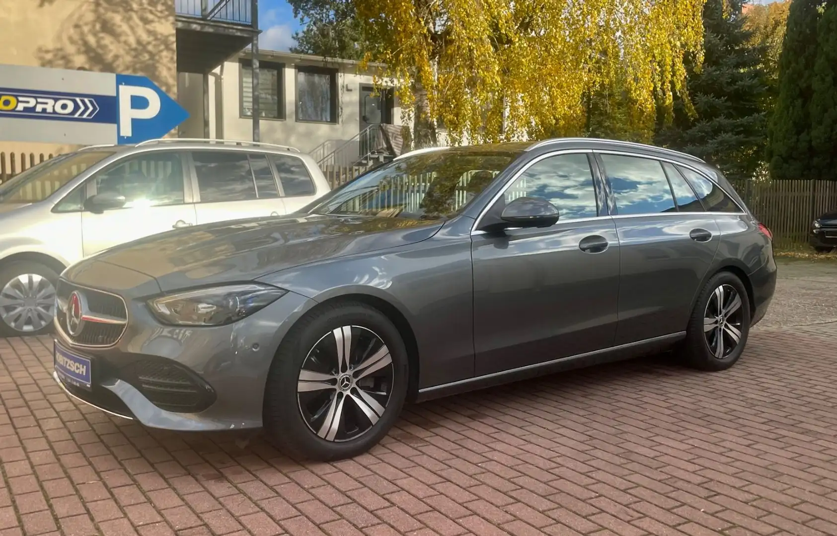 Mercedes-Benz C 180 T Avantgarde WR Parkpilot AHK schwenk ACC Gris - 2