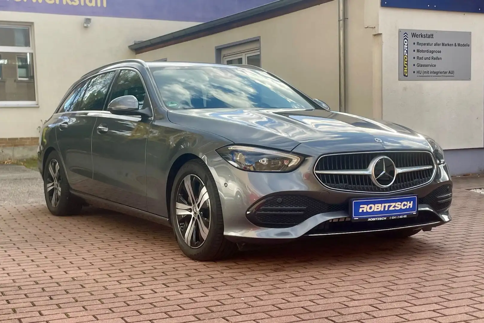 Mercedes-Benz C 180 T Avantgarde WR Parkpilot AHK schwenk ACC Gris - 1