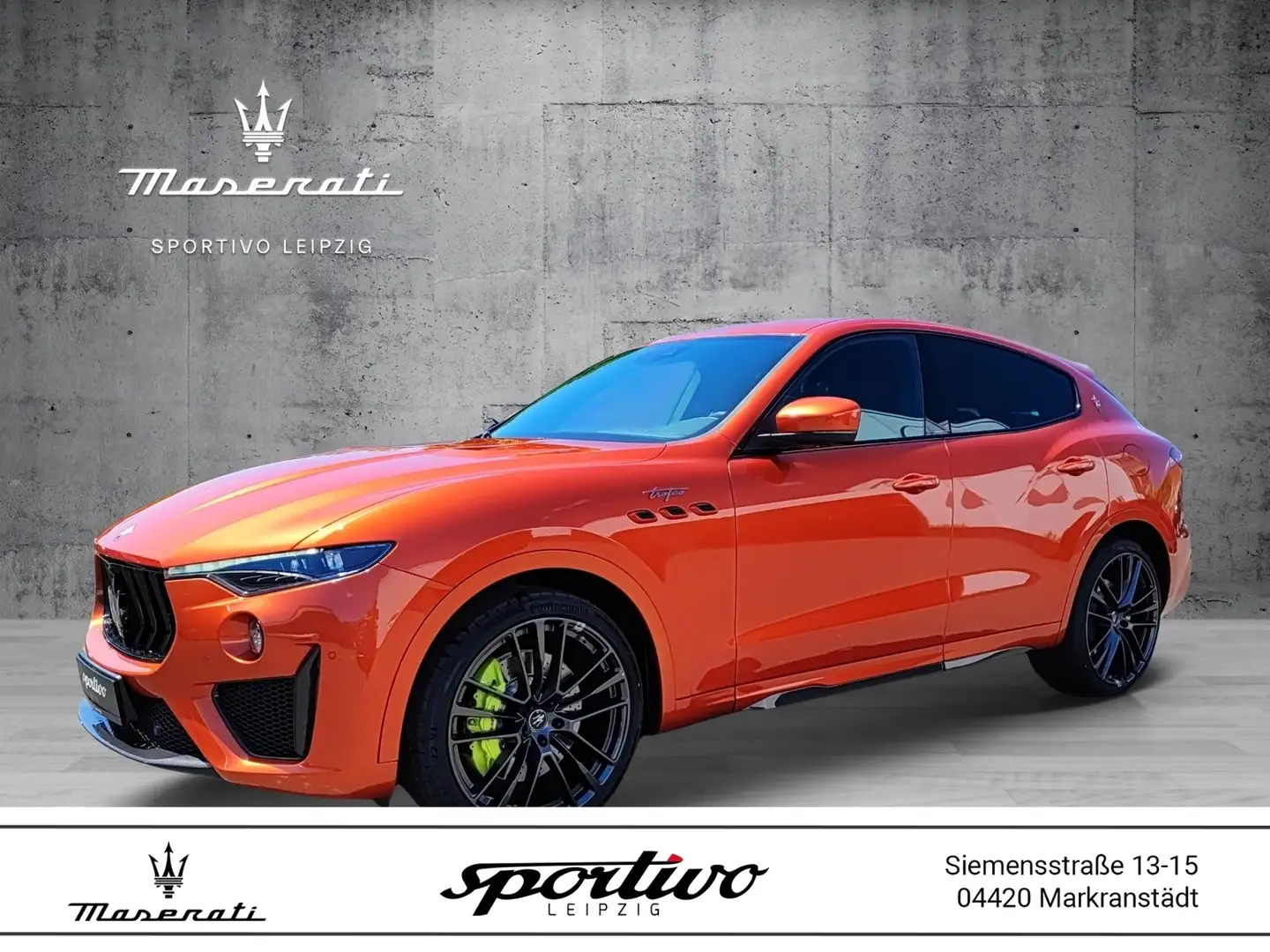 Maserati Levante Trofeo  **Fuori-Serie*Zest Orange*Lime* Orange - 1