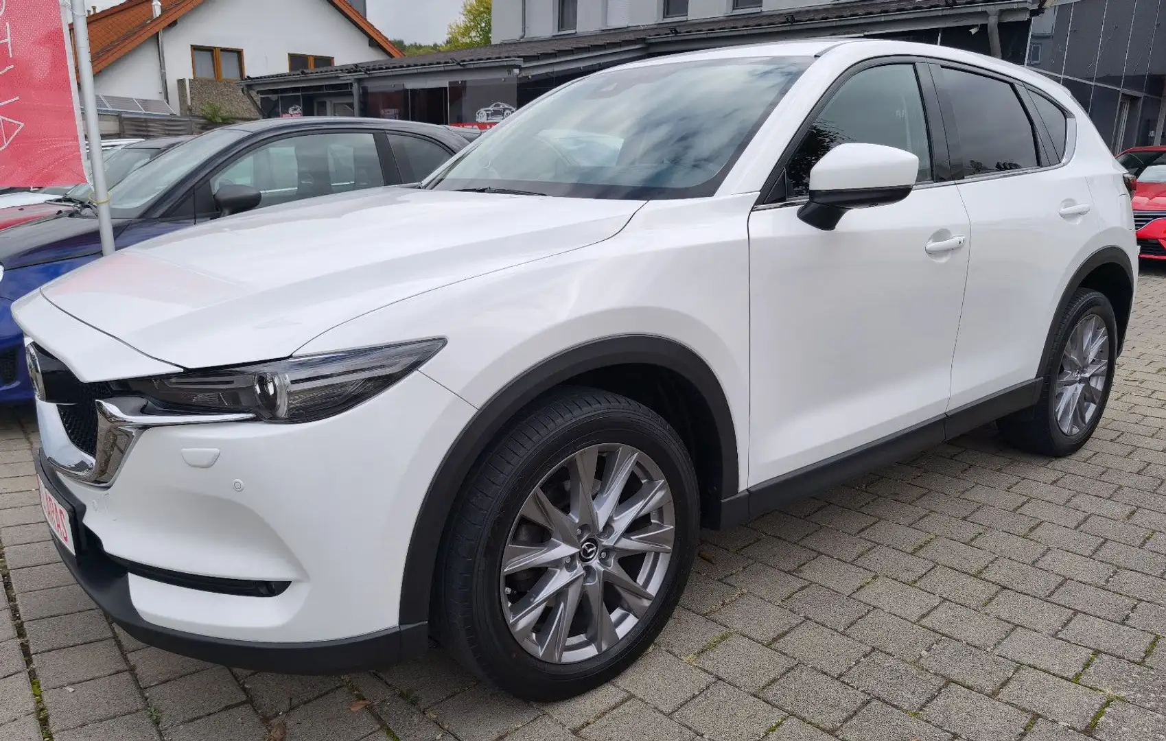 Mazda CX-5 2.2 Sports-Line AWD Voll Weiß - 2