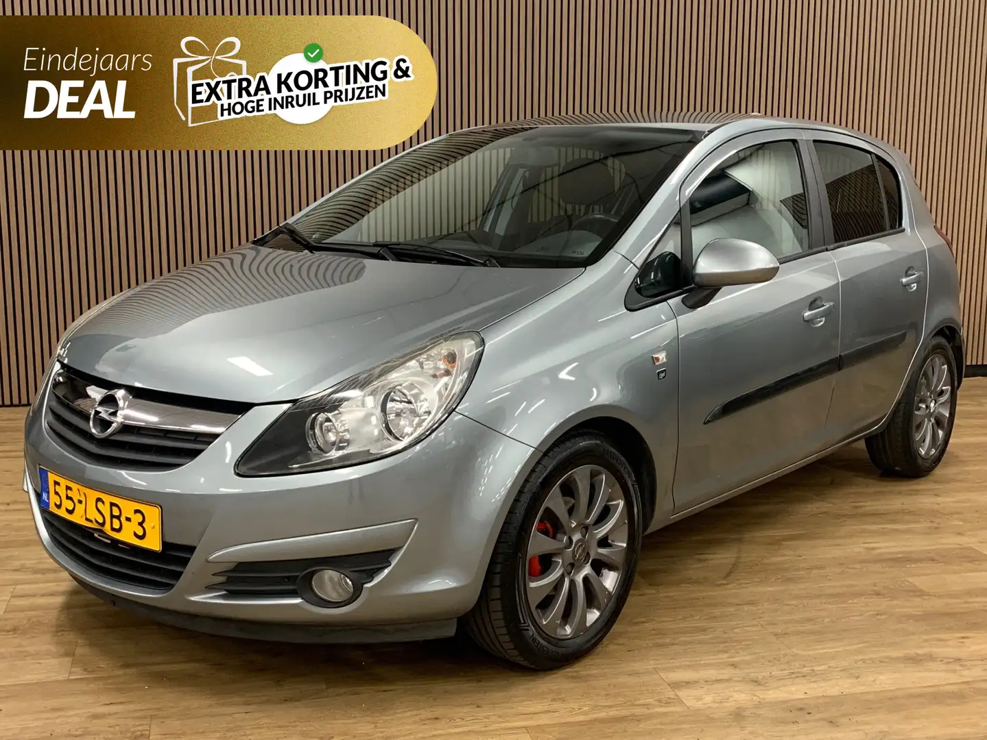 Opel Corsa 1.4-16V '111' Edition|Climate Control| Grijs - 1