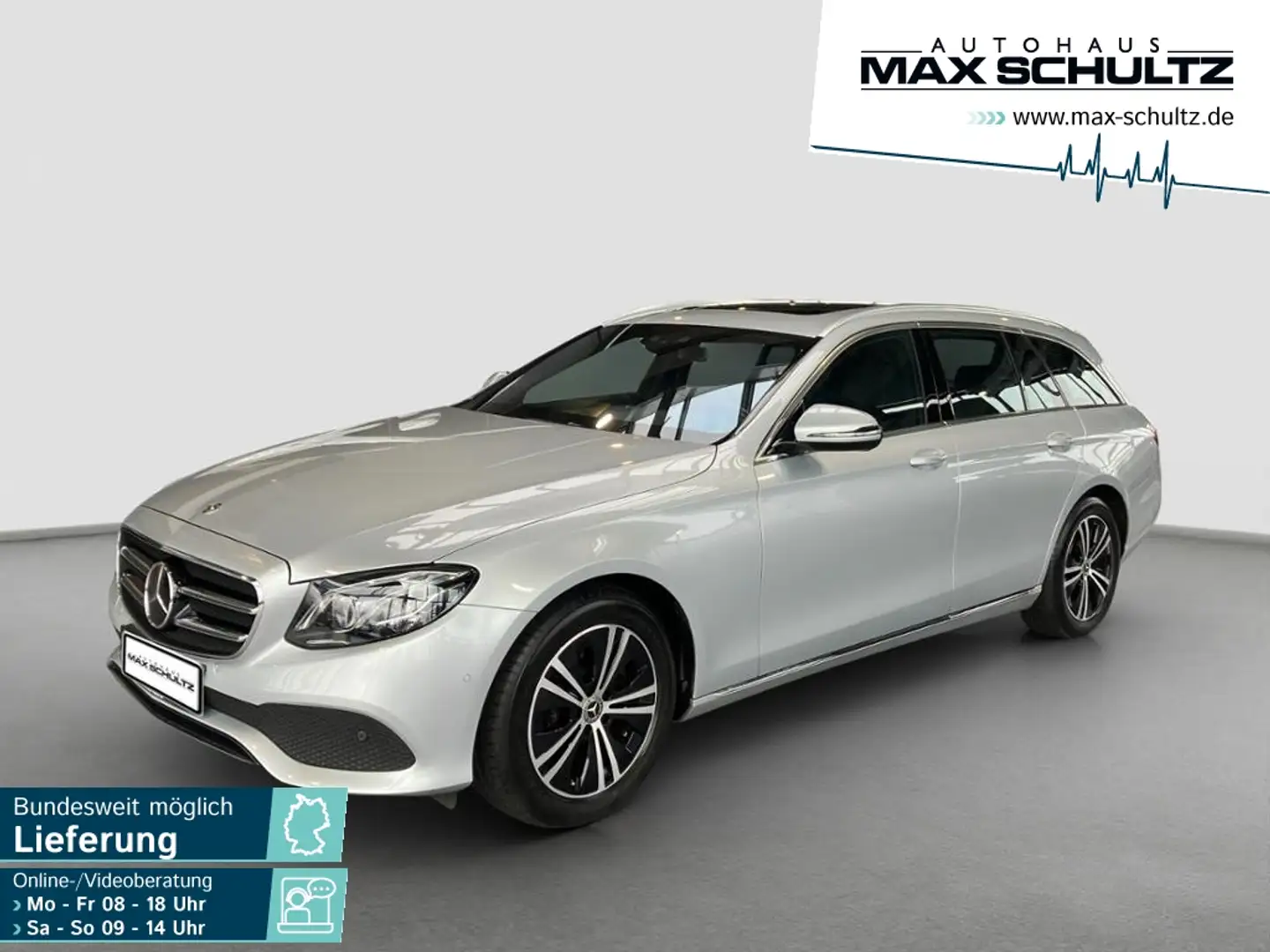 Mercedes-Benz E 220 d 4MATIC T-Modell COMAND Online*MULTIBEAM Argento - 1
