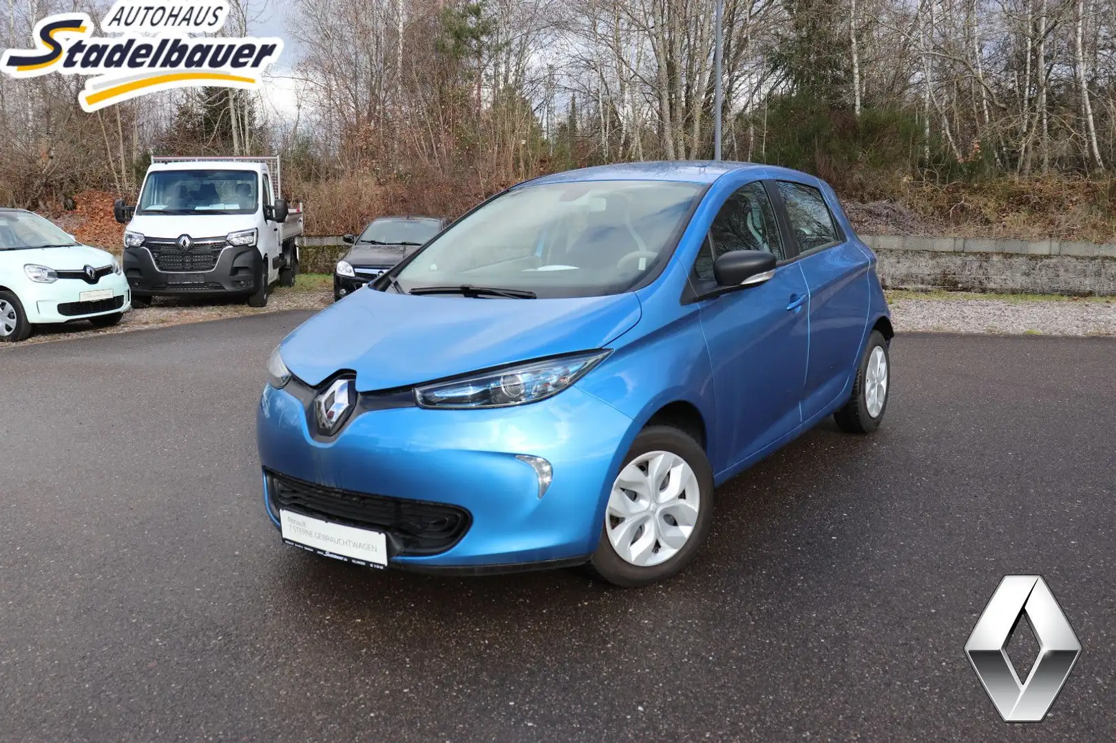 Renault ZOE Zoe Life, zzgl. Batteriemiete, LRS, PDC Blau - 1