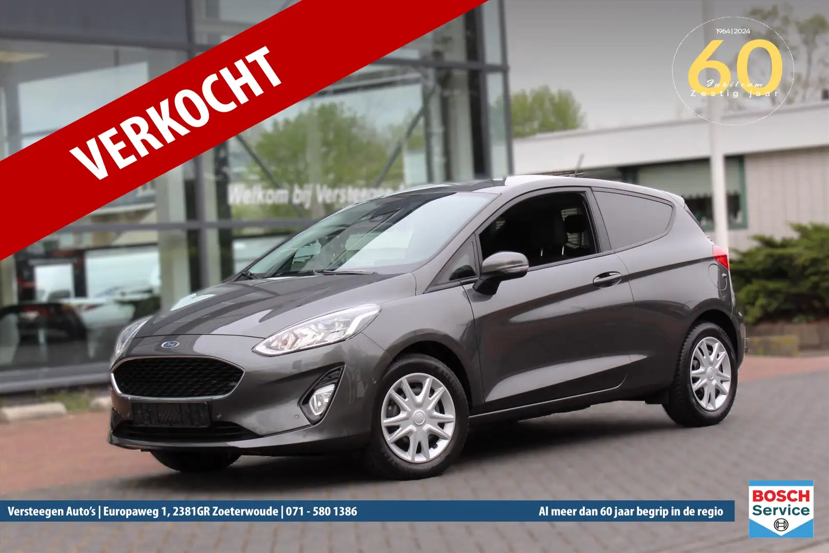 Ford Fiesta 1.1 85pk 3dr Trend | Winter pakket Grijs - 1