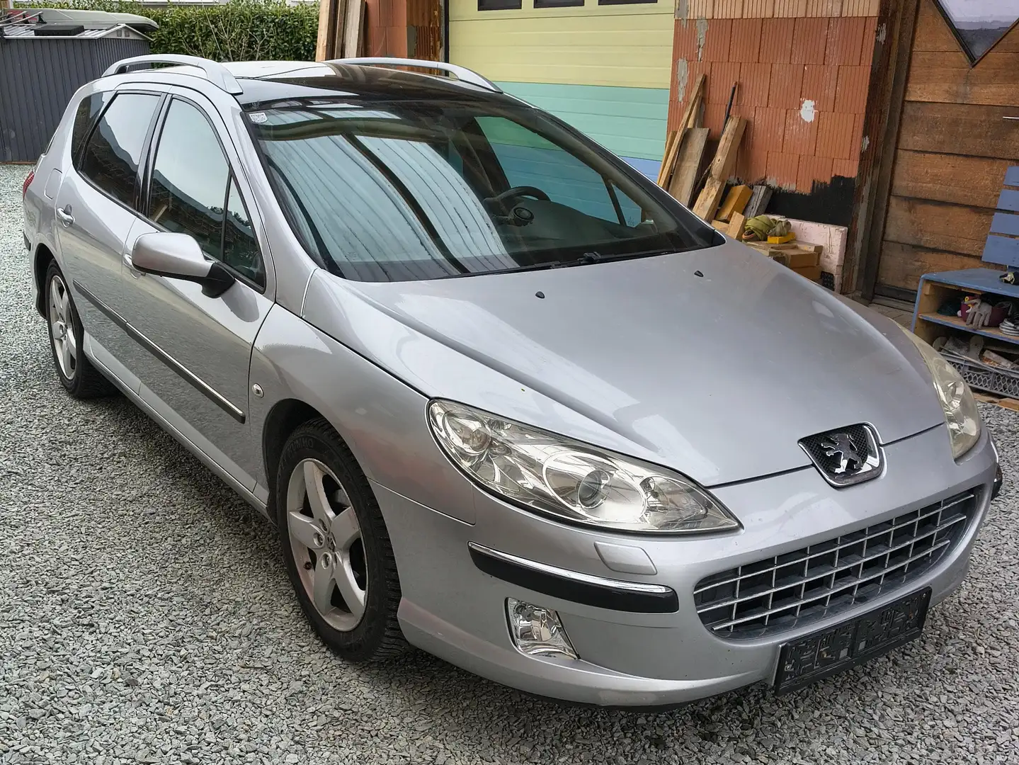 Peugeot 407 407 SW Premium 2,0 HDI 136 (FAP) Premium Silber - 1
