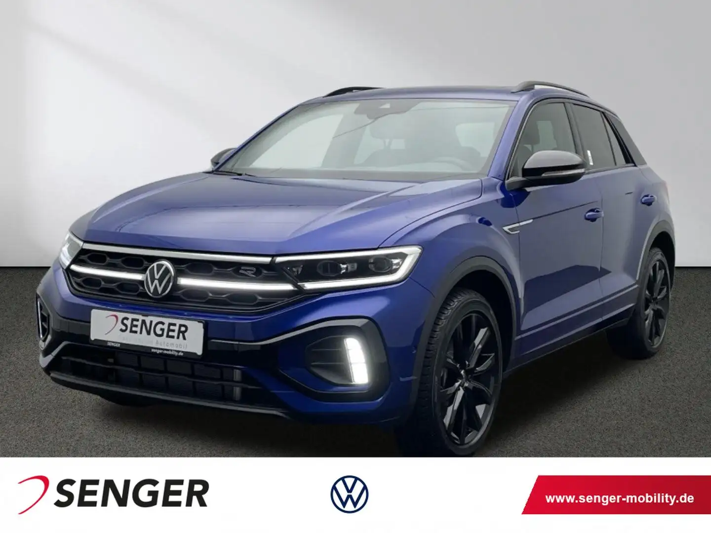 Volkswagen T-Roc 2.0 TDI SCR R-Line DSG Standheizung Kamera Blu/Azzurro - 1