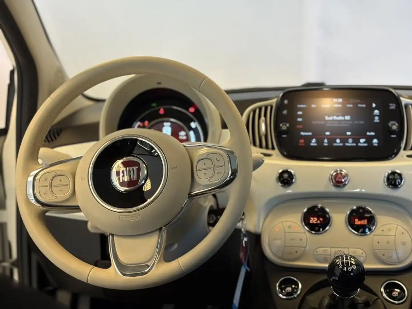 Fiat 500 Mid Hybrid Wit - 2