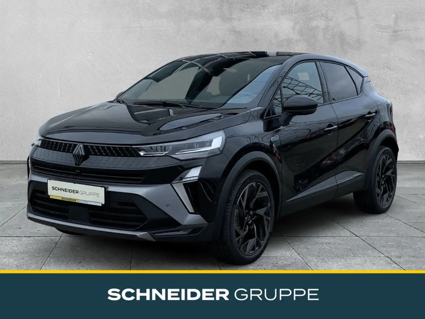 Renault Captur Mild Hybrid 160EDC Esprit Alpine SHZ+LED Zwart - 1